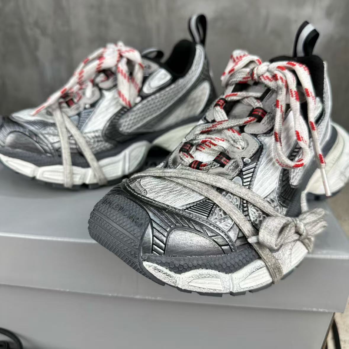 Balenciaga 3XL Sneaker In Grey - FashionPlug