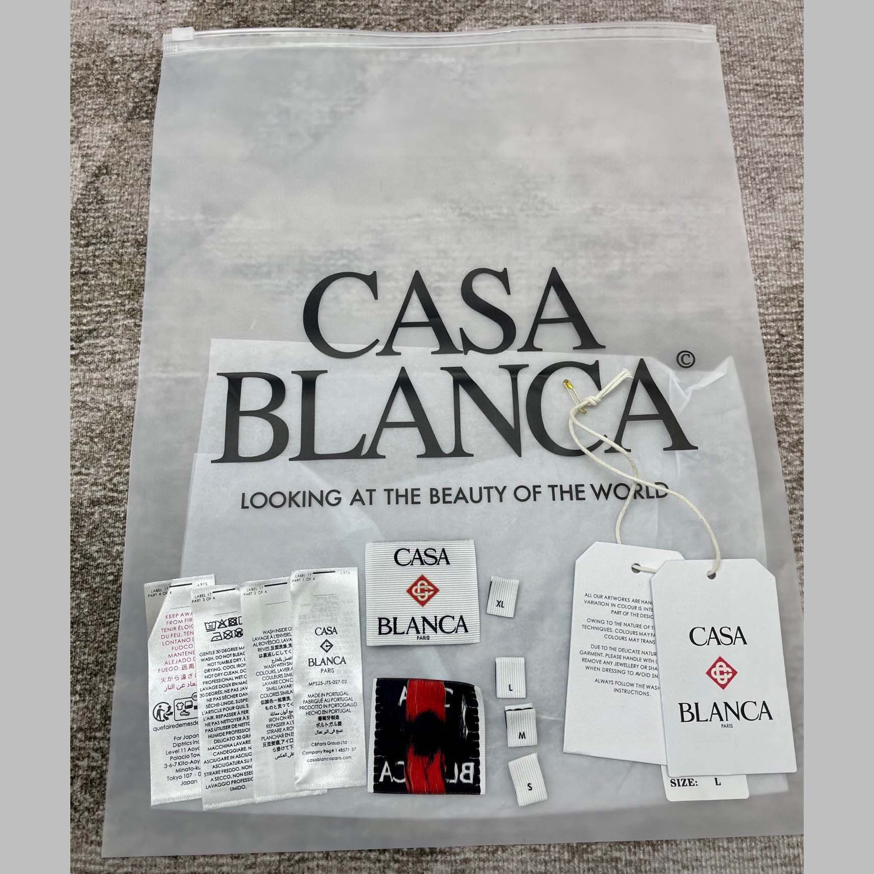 Casablanca La Prémonition T-Shirt   C1012 - FashionPlug