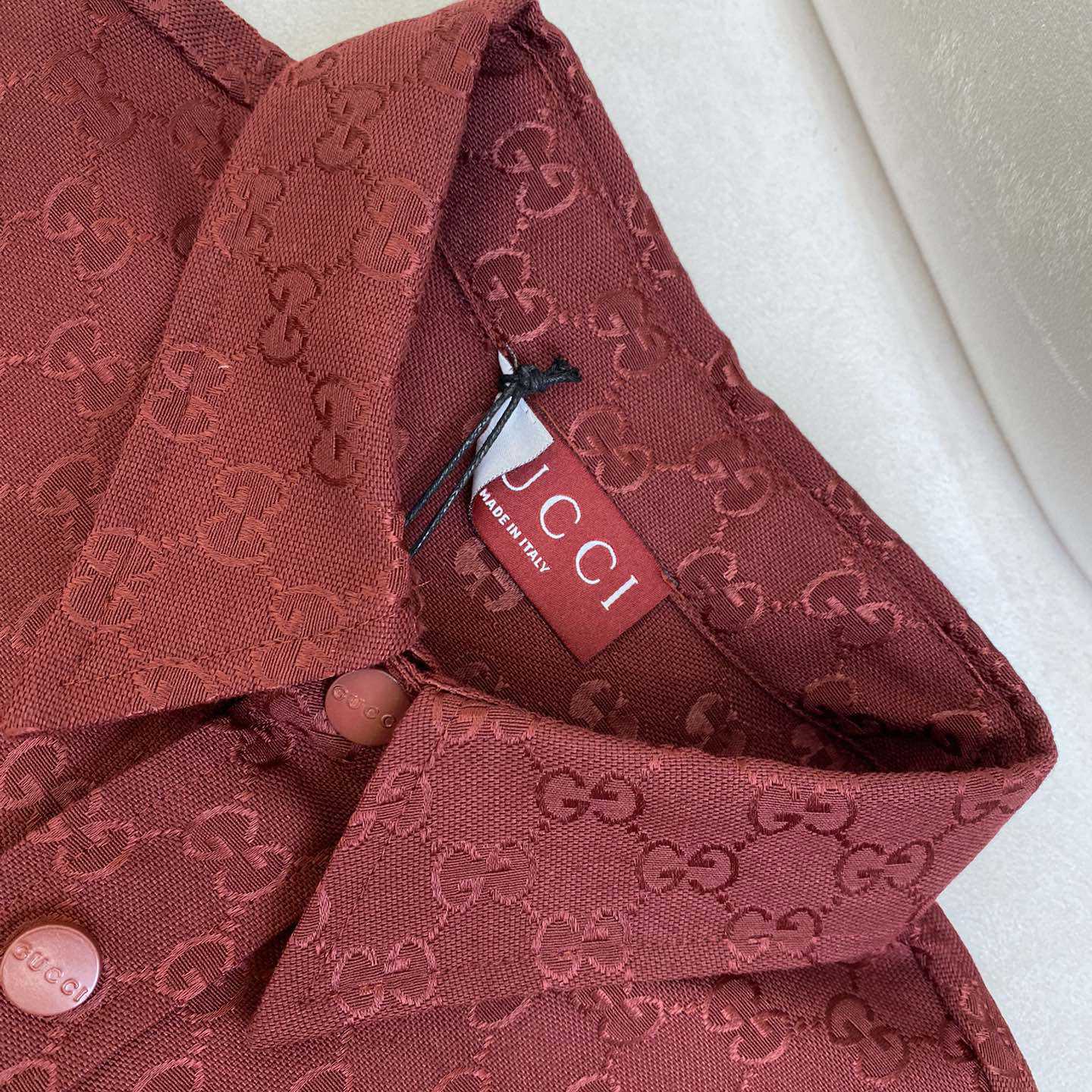 Gucci GG Canvas Shirt - FashionPlug