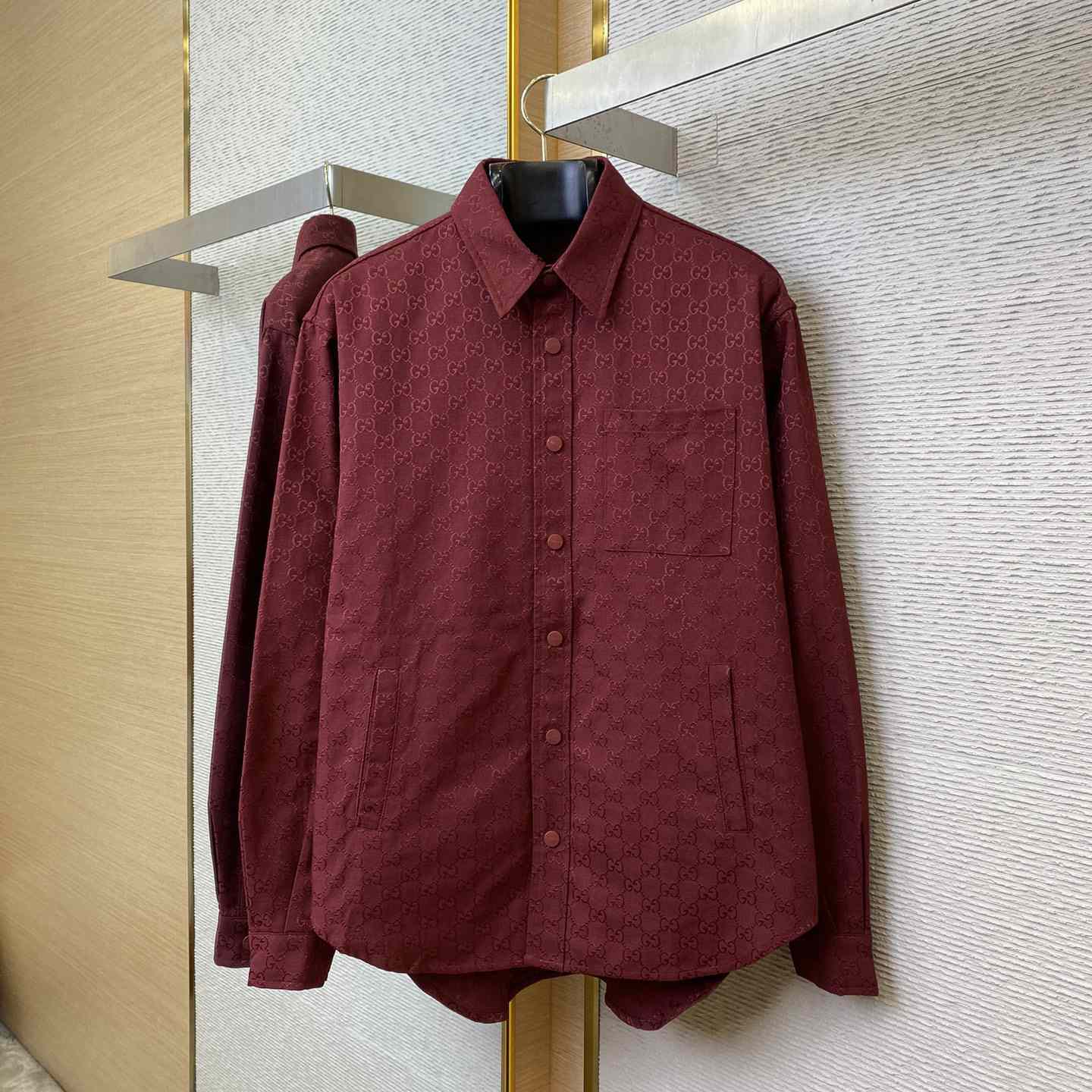 Gucci GG Canvas Shirt - FashionPlug