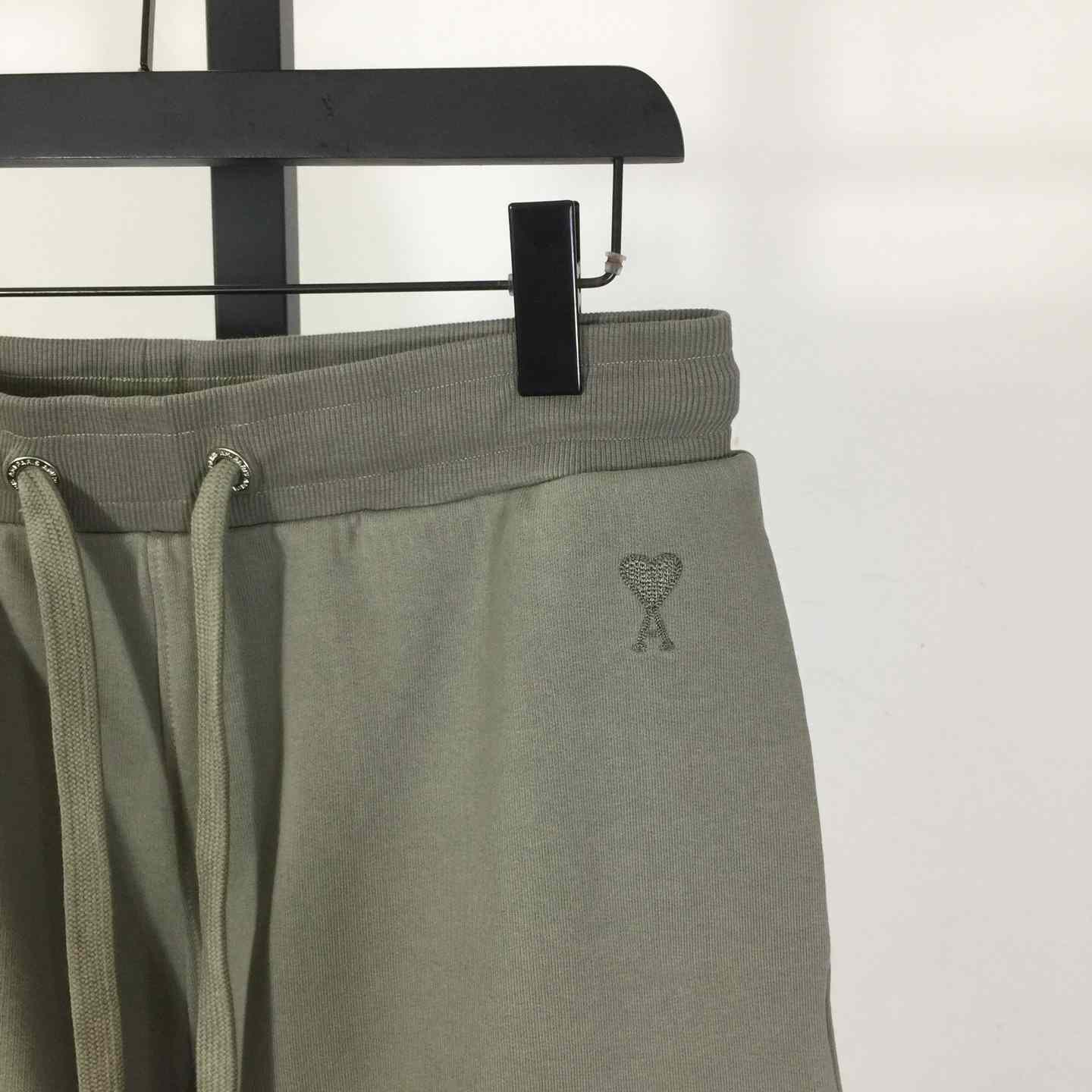 Ami De Embroidered Shorts - FashionPlug