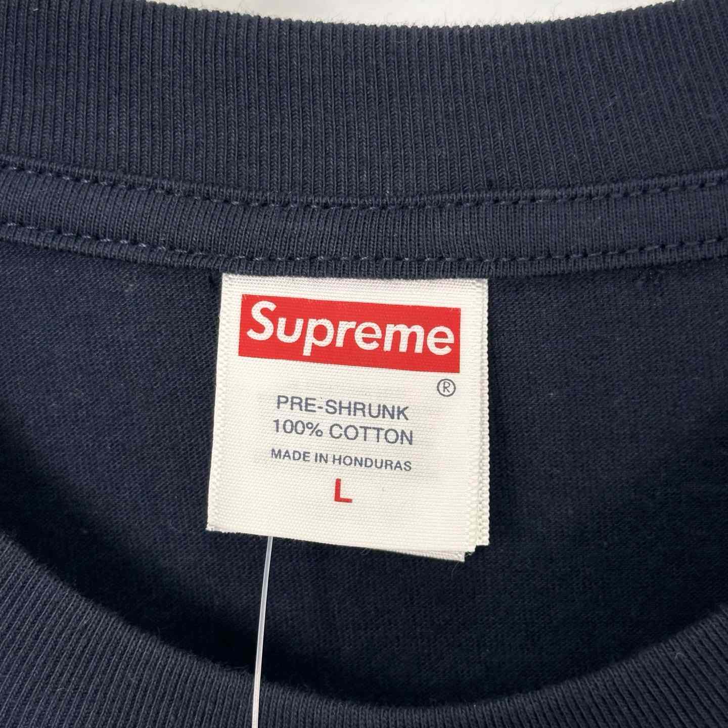 Supreme Damien Hirst Tee Navy - FashionPlug