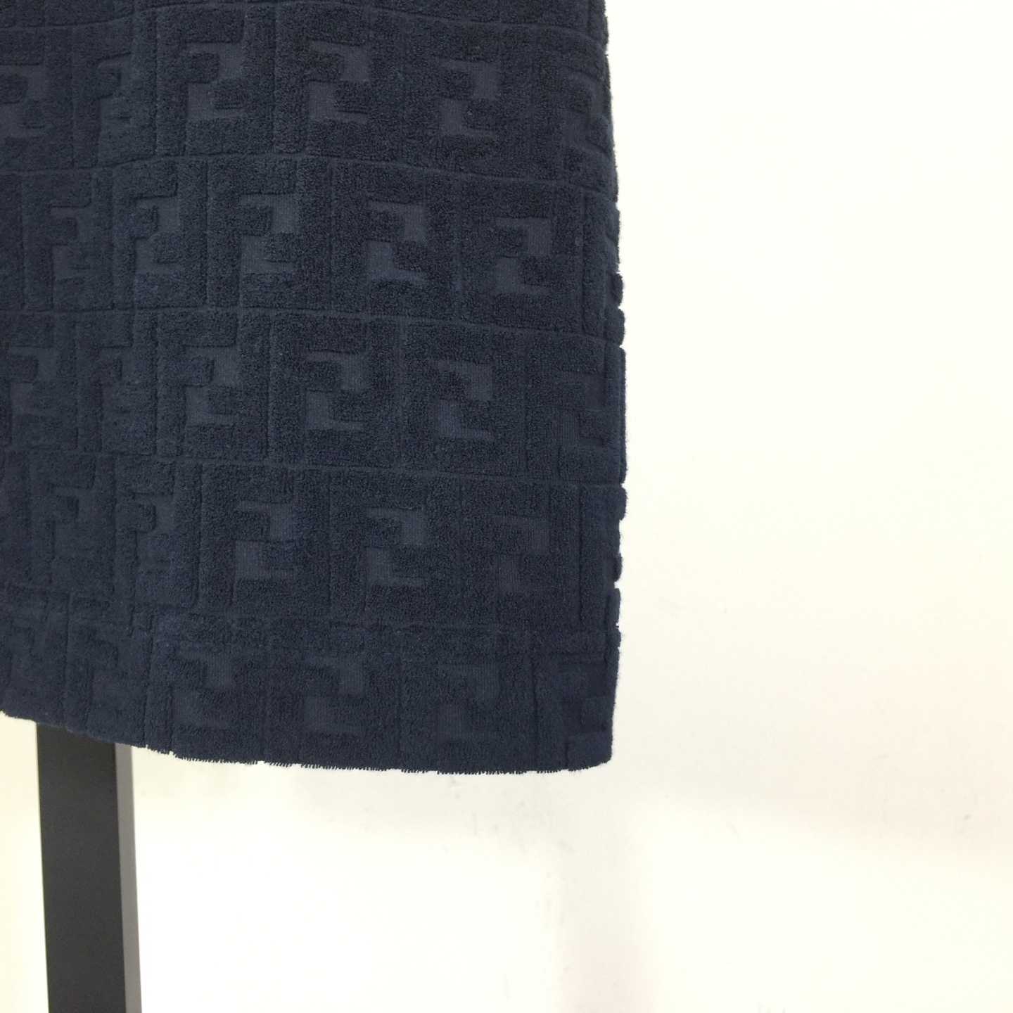 Fendi Blue FF Piqué T-shirt - FashionPlug