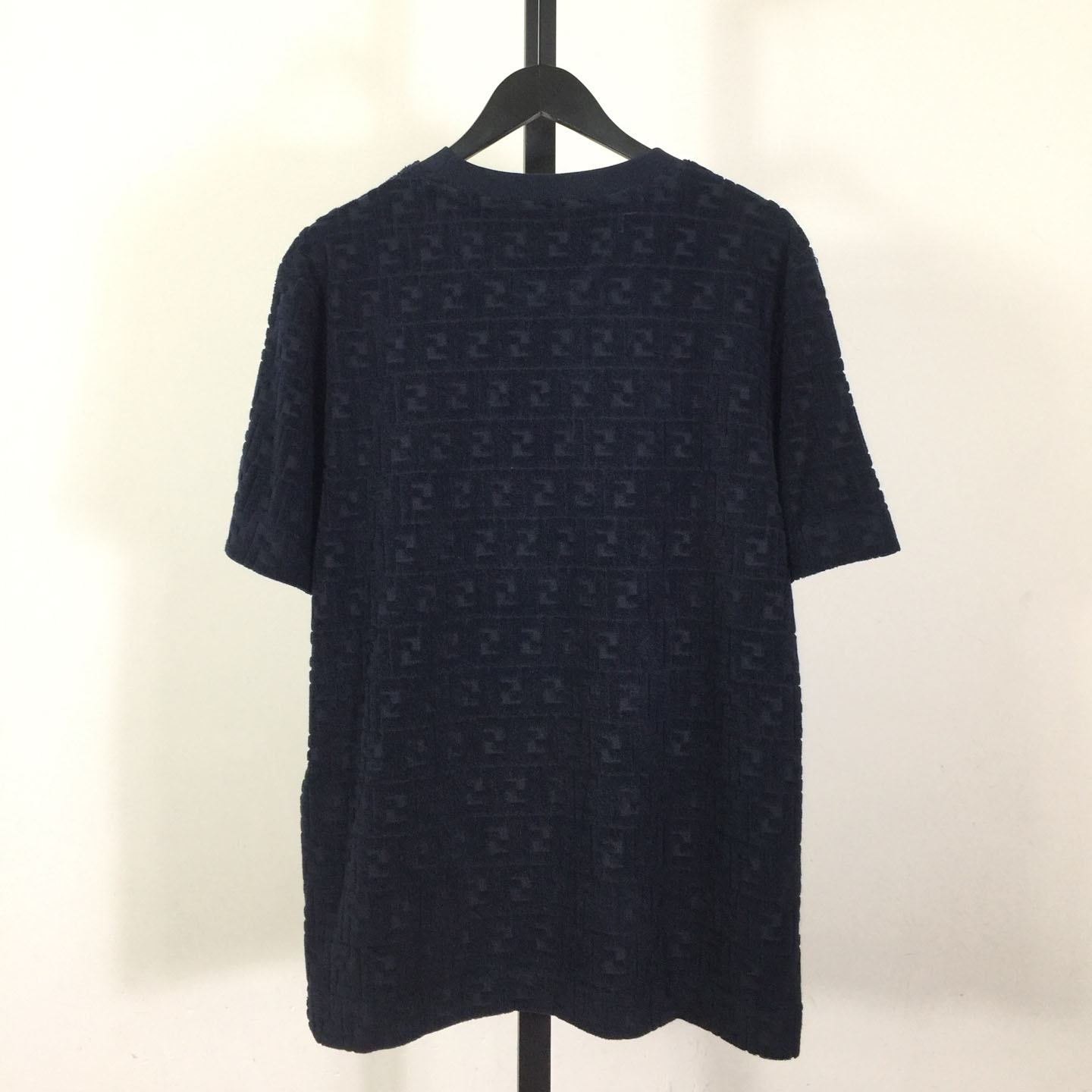Fendi Blue FF Piqué T-shirt - FashionPlug