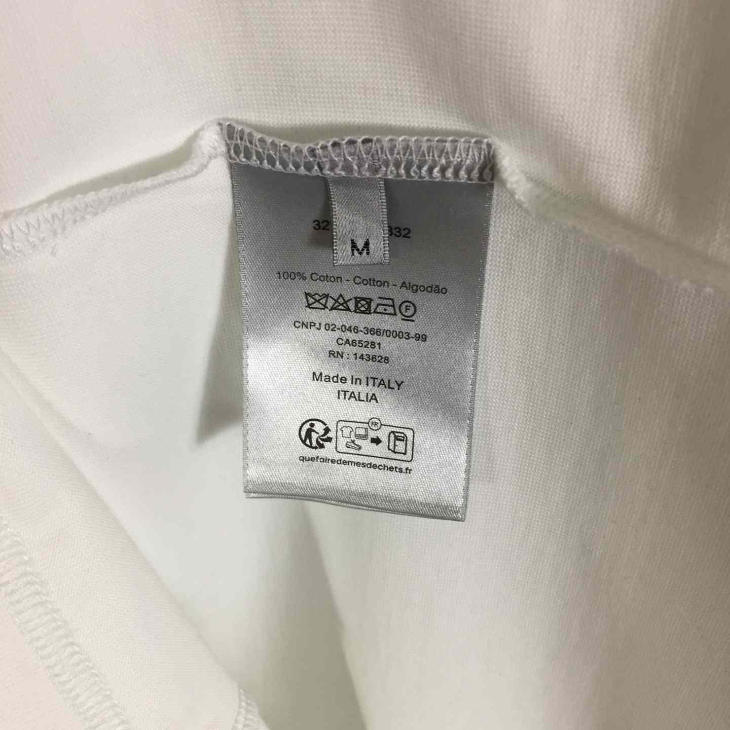 Dior Logo Cotton T-Shirt  - FashionPlug