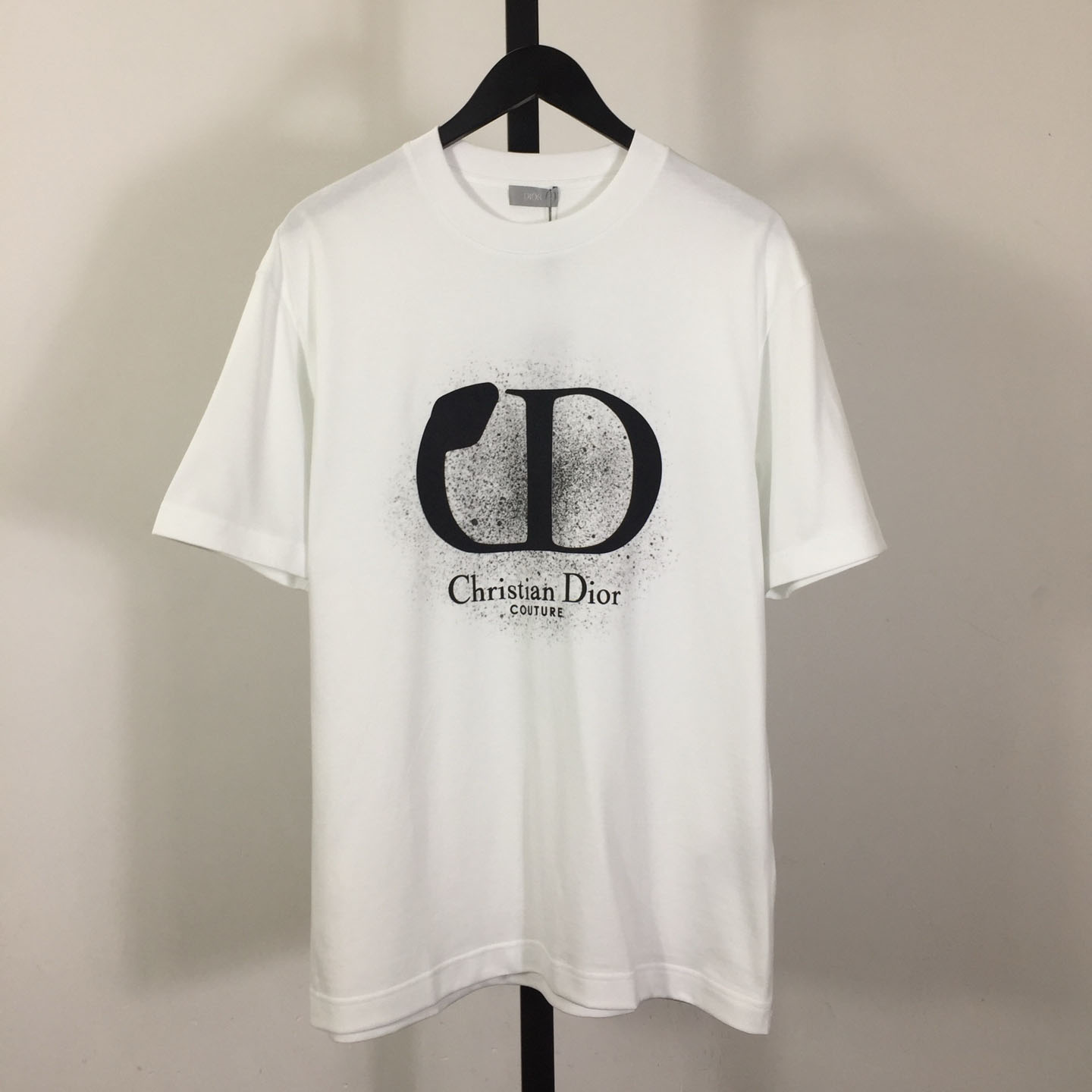 Dior Logo Cotton T-Shirt  - FashionPlug