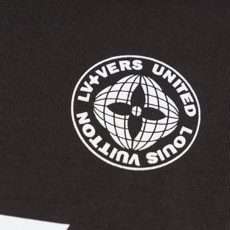 Louis Vuitton Washed Printed Cotton T-Shirt - FashionPlug