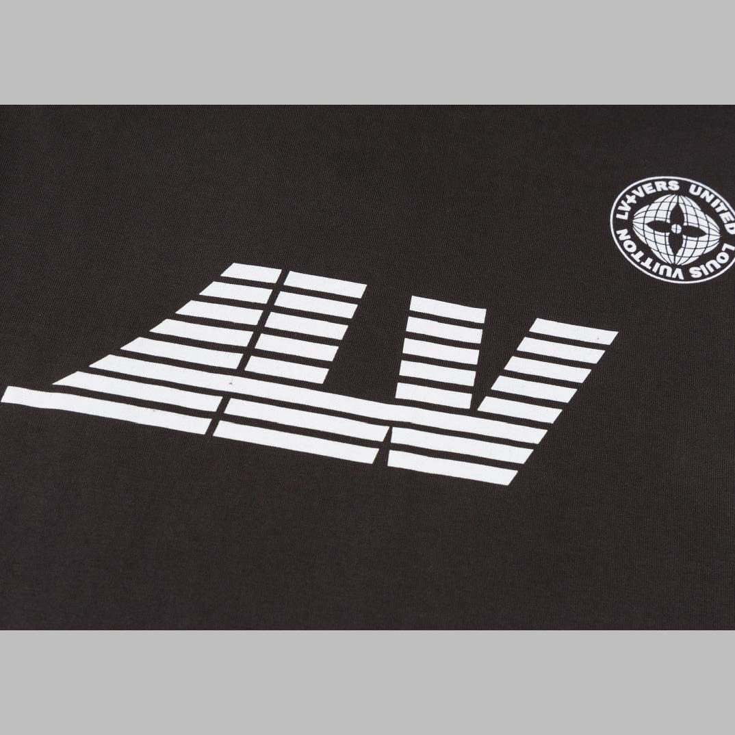 Louis Vuitton Washed Printed Cotton T-Shirt - FashionPlug