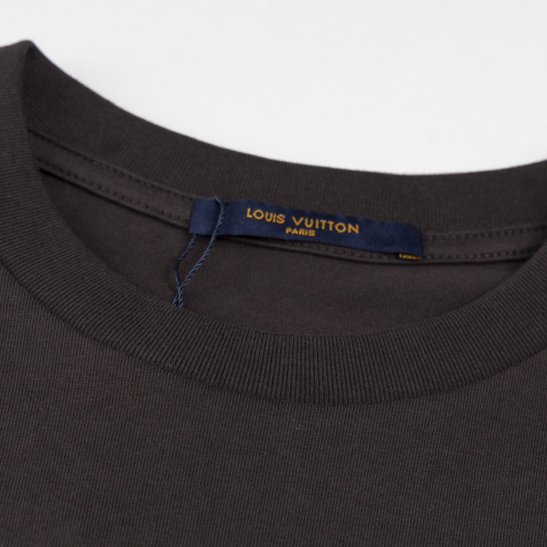Louis Vuitton Washed Printed Cotton T-Shirt - FashionPlug