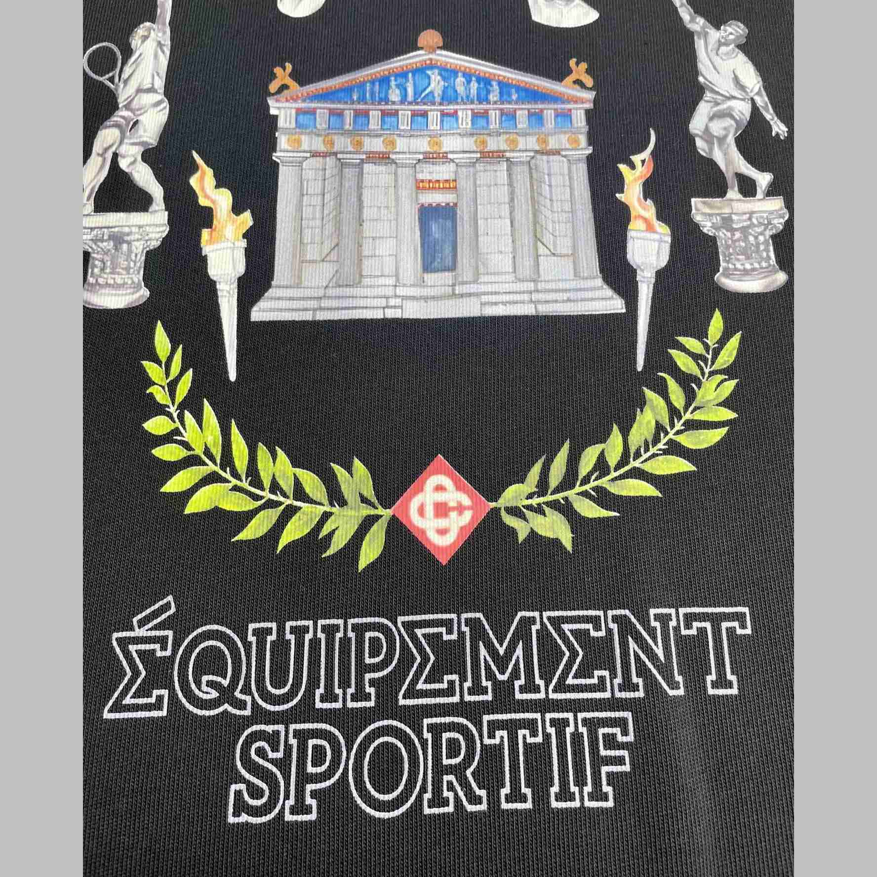 Casablanca Le Temple Du Sport T-Shirt    C958 - FashionPlug