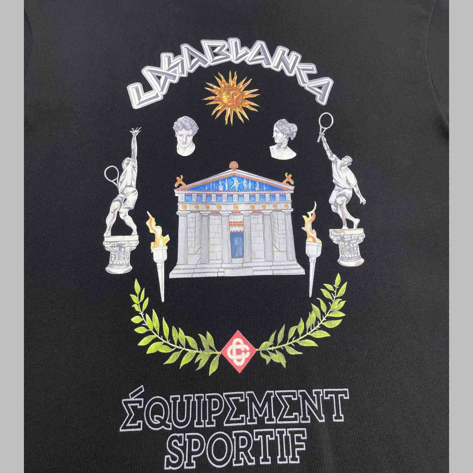 Casablanca Le Temple Du Sport T-Shirt    C958 - FashionPlug