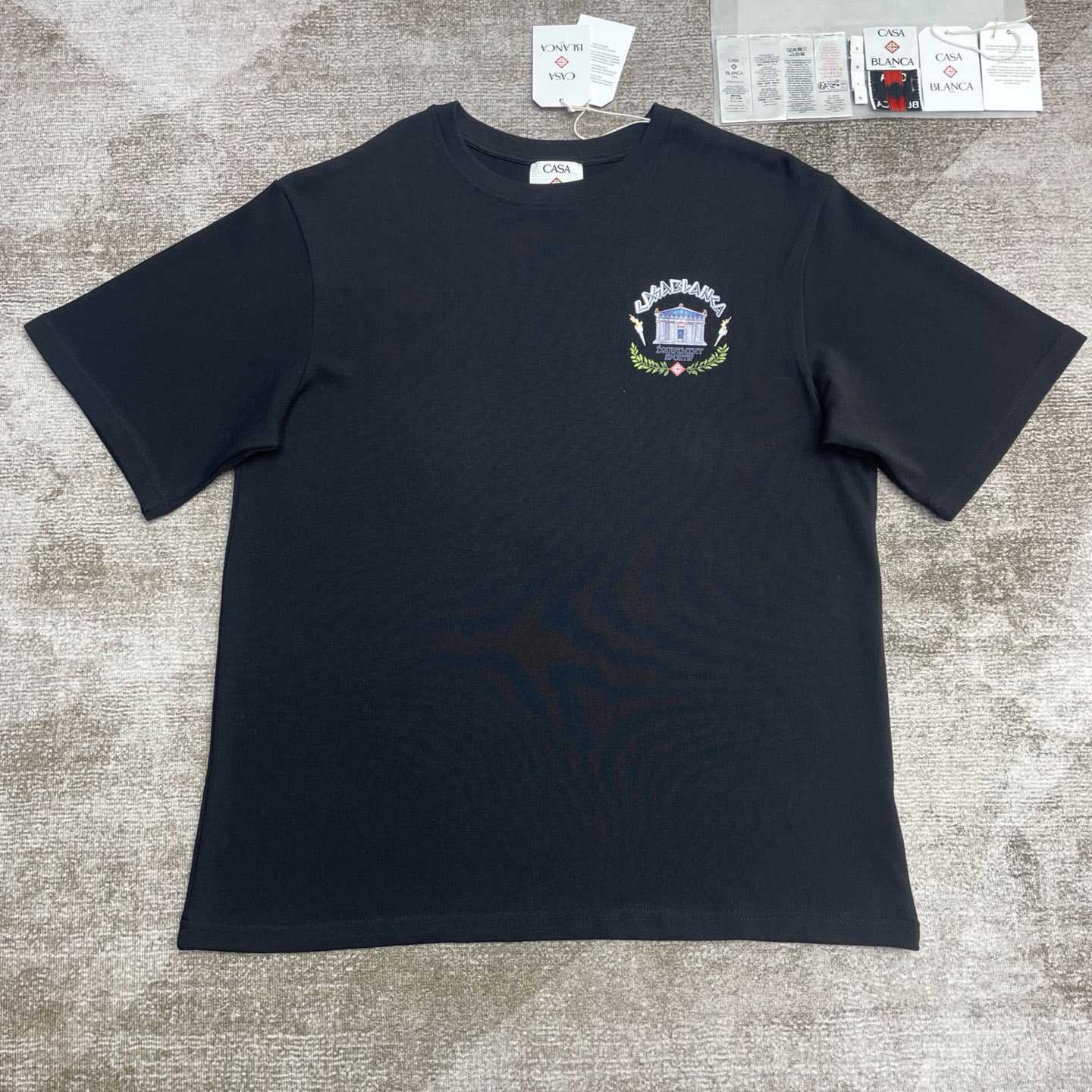 Casablanca Le Temple Du Sport T-Shirt    C958 - FashionPlug