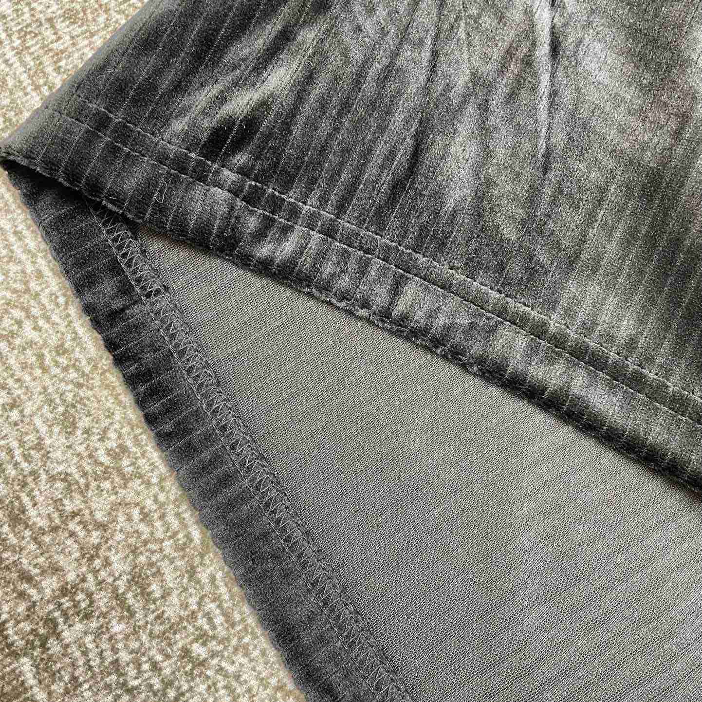 Casablanca Rib Velour Polo Shirt   c878 - FashionPlug