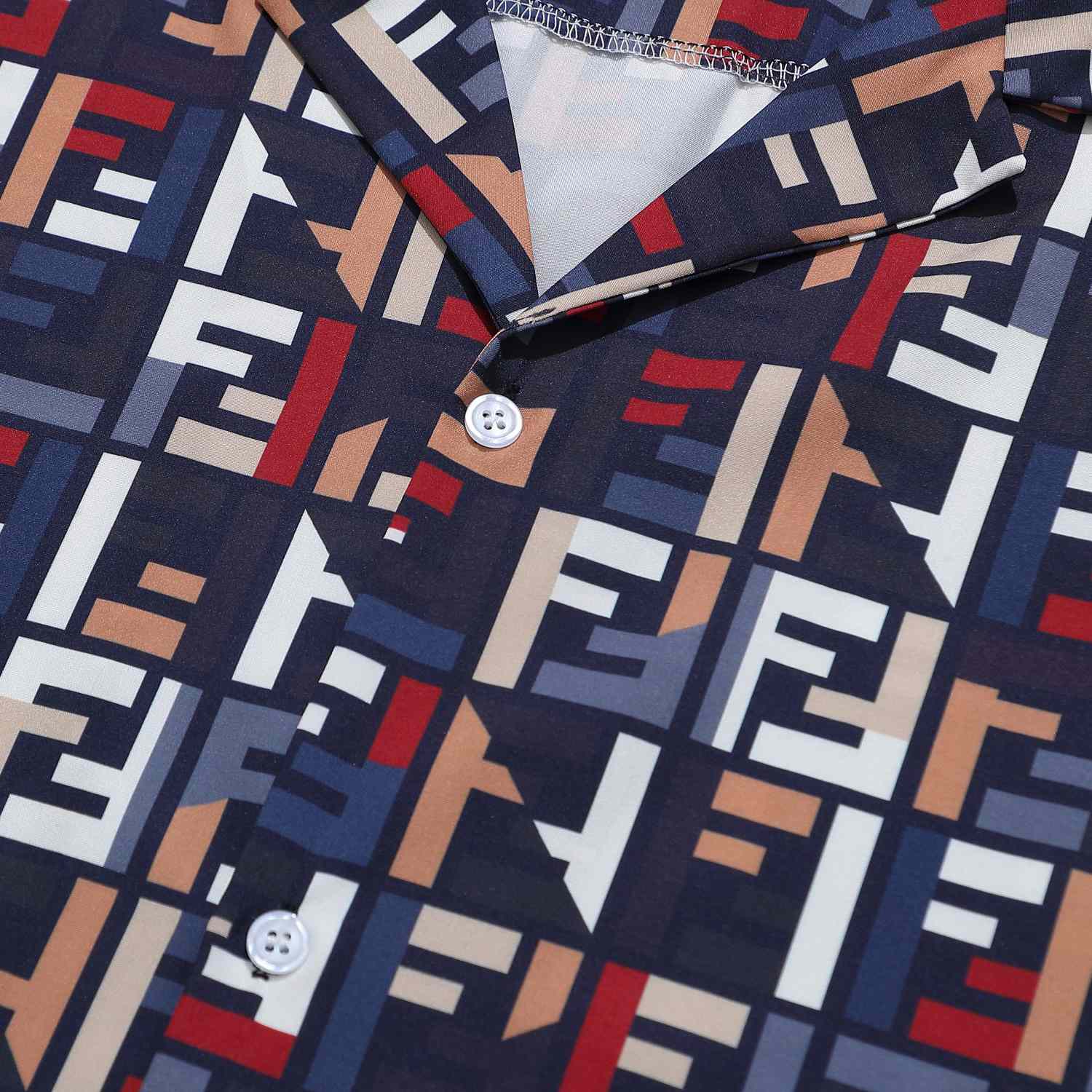 Fendi Silk Shirt And Short - FashionPlug