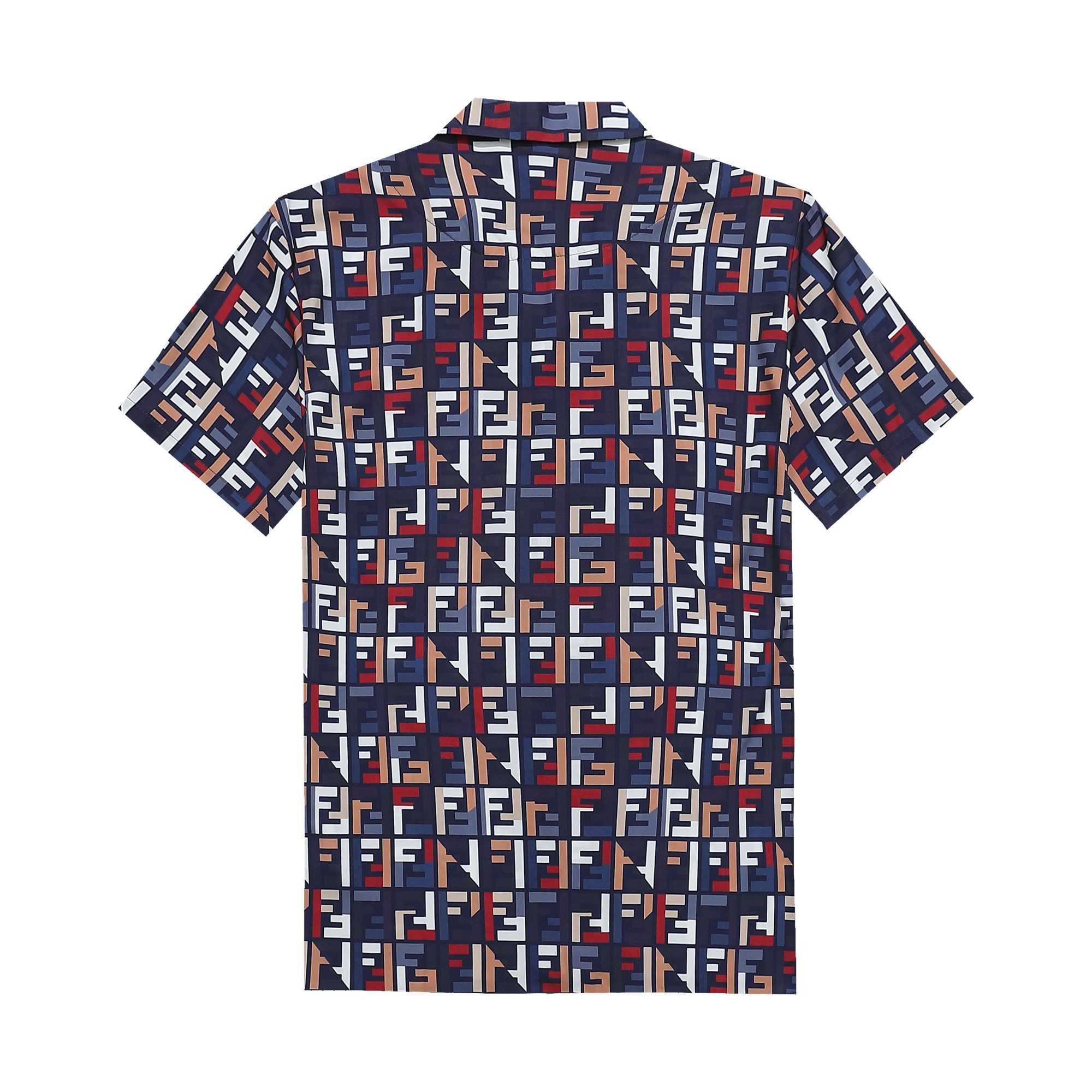 Fendi Silk Shirt And Short - FashionPlug