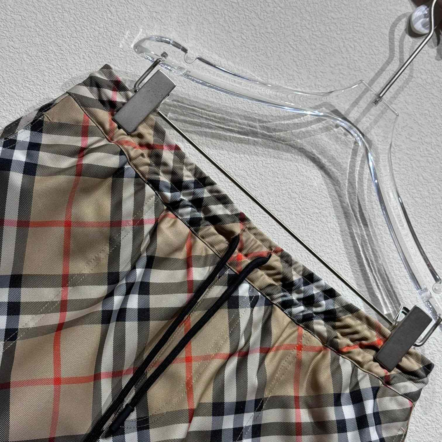 Burberry Check Swim Shorts - FashionPlug