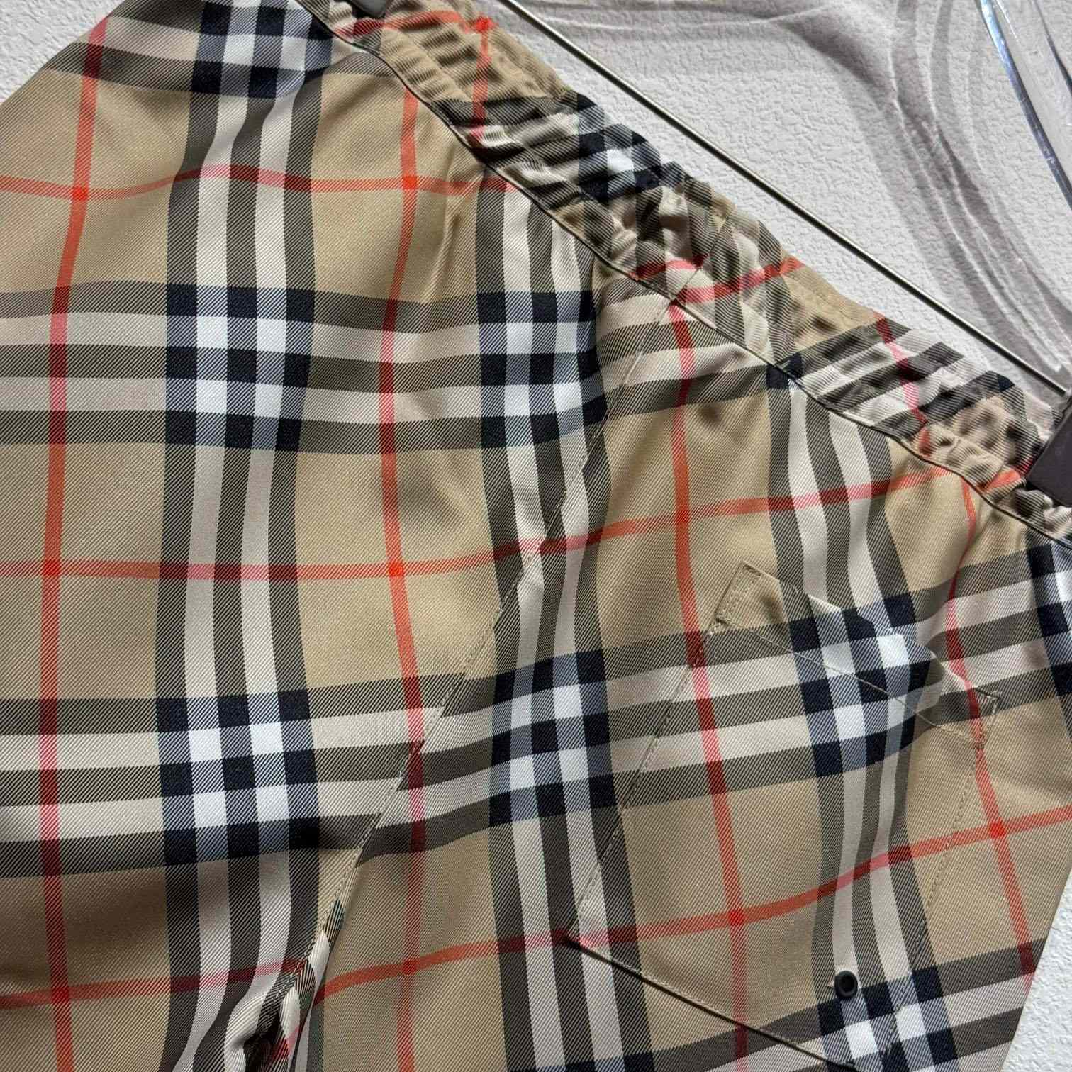Burberry Check Swim Shorts - FashionPlug