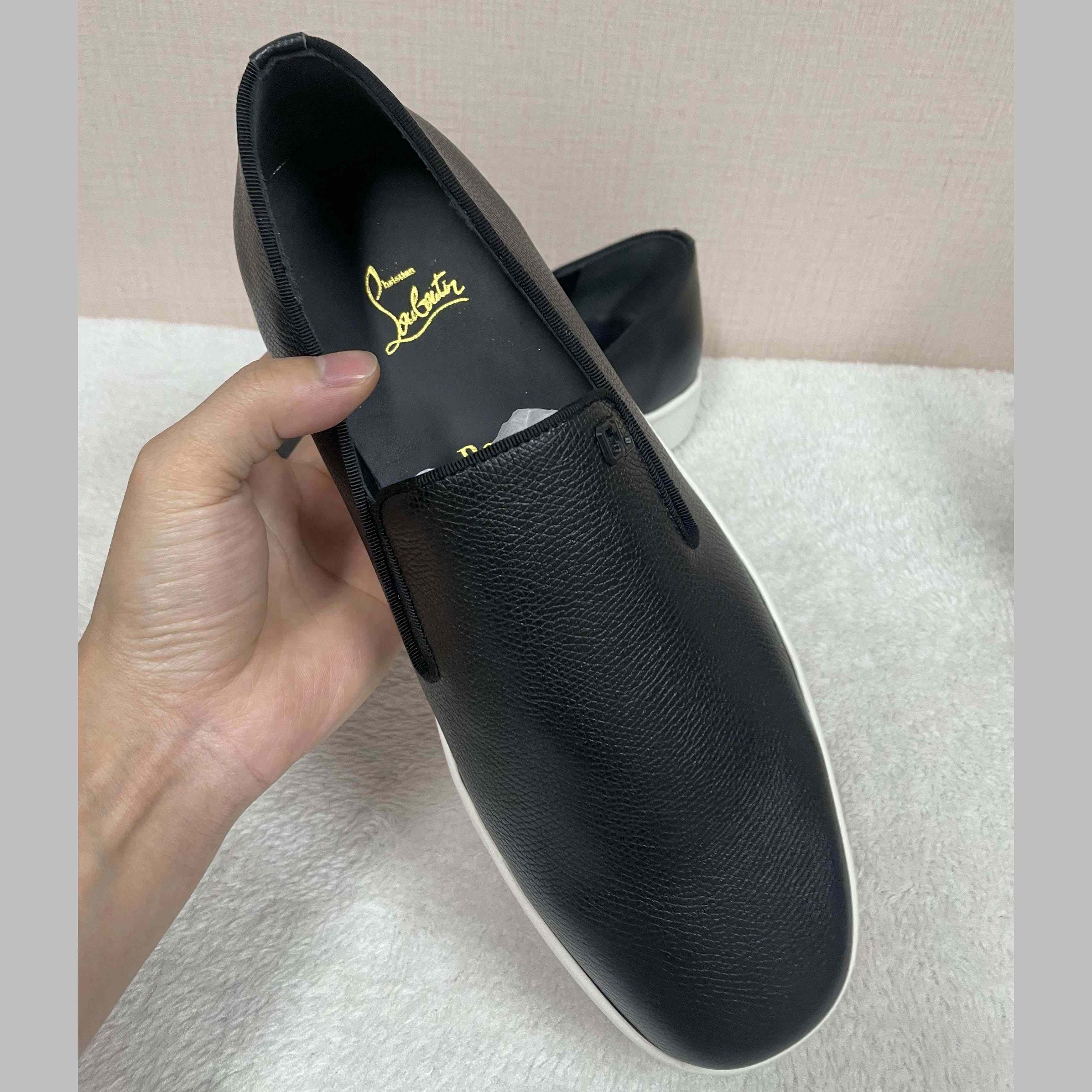 Christian Louboutin Boatissimo Slip-on Sneakers  - FashionPlug