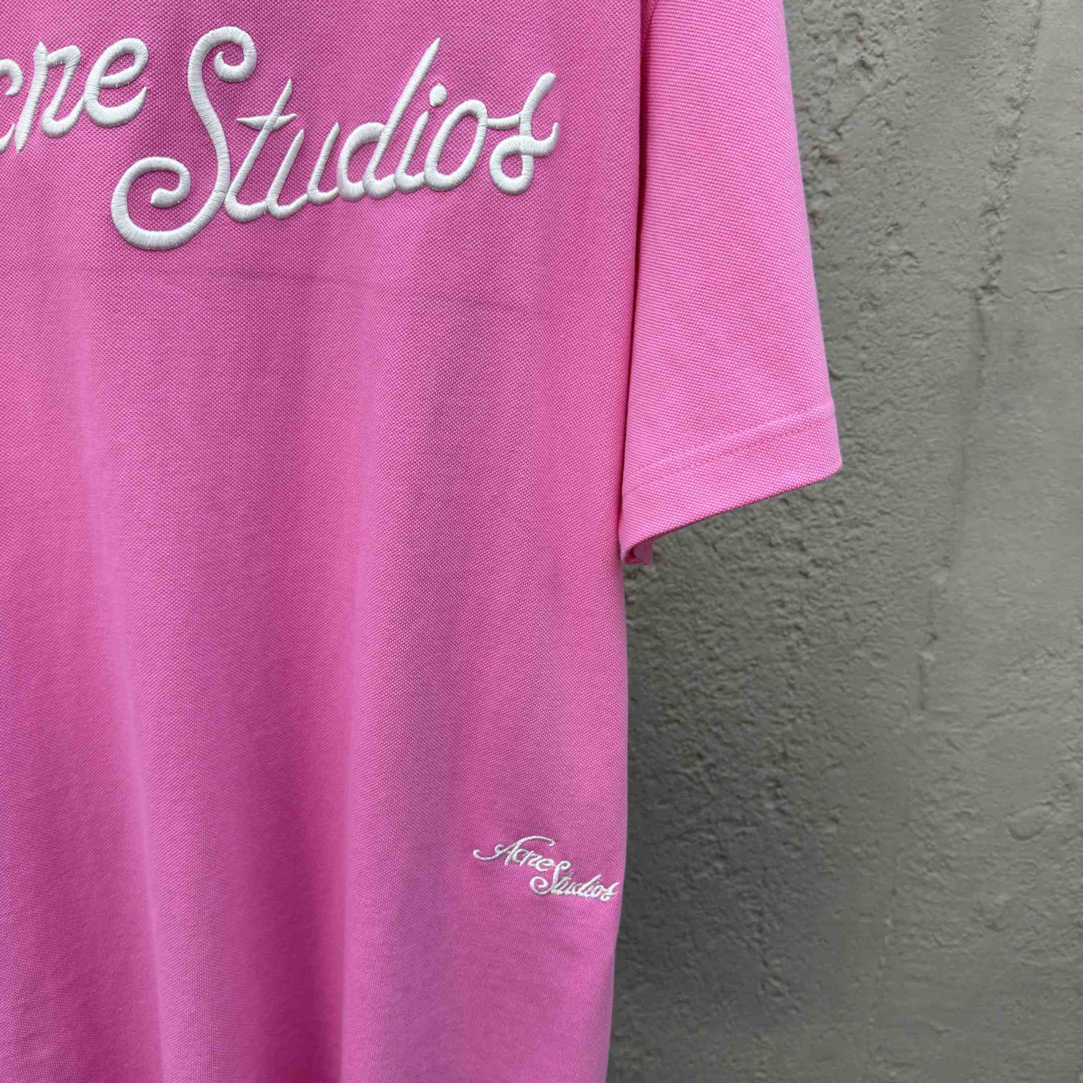 Acne Studios Logo T-shirt - Relaxed Fit - FashionPlug