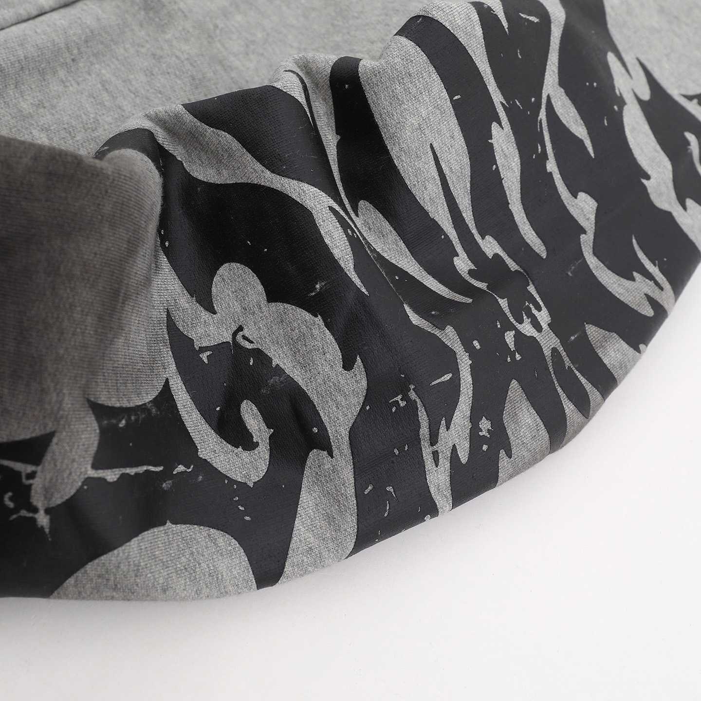 LostShdws Complex Con Exclusive Acid Wash Zip Up Hoodie Grey - FashionPlug