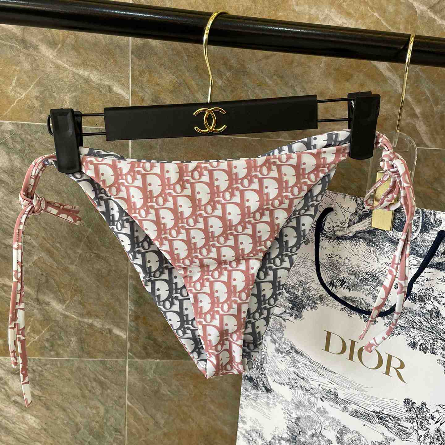 Dior Two Piece Swimsuit - FashionPlug