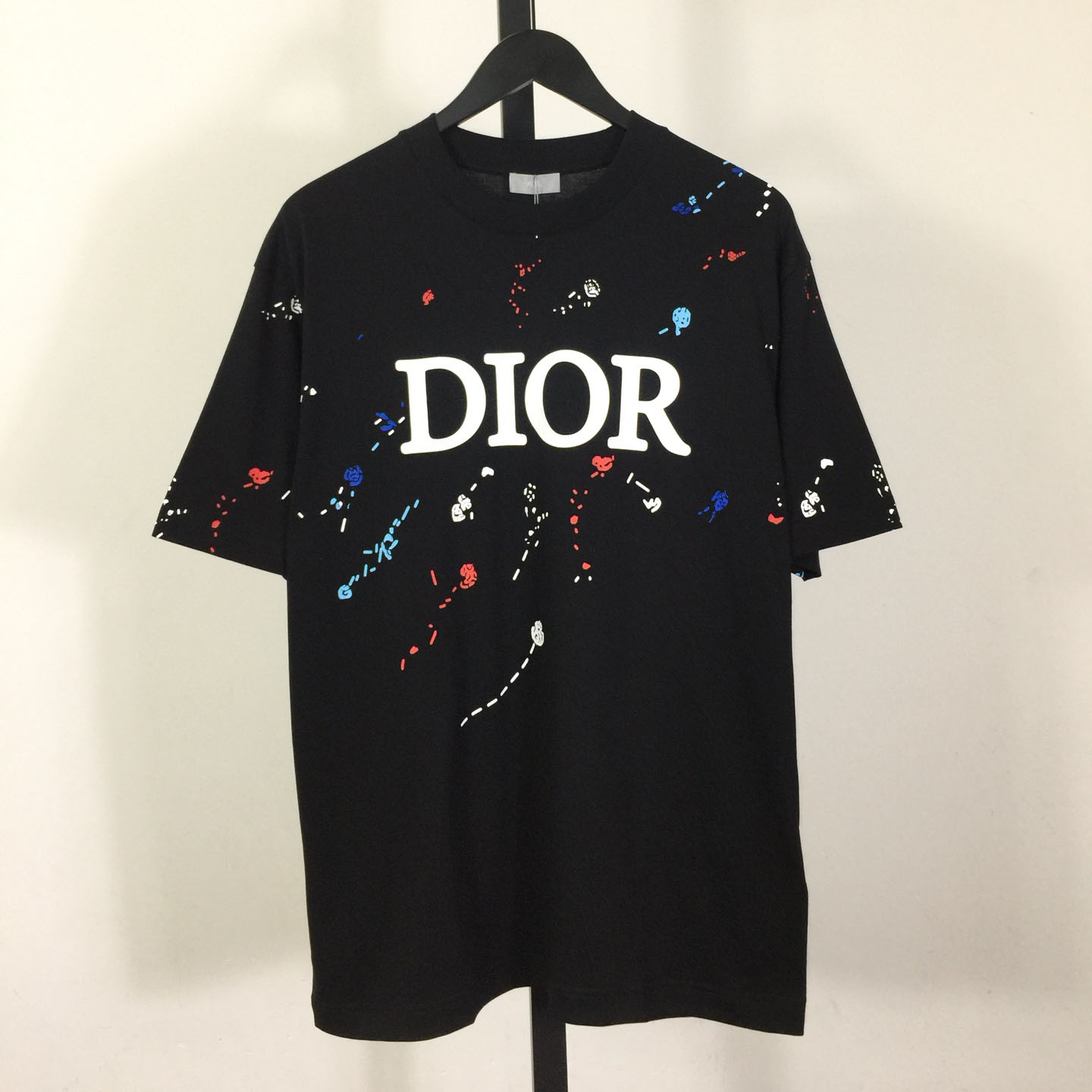 Dior Logo Cotton T-Shirt  - FashionPlug