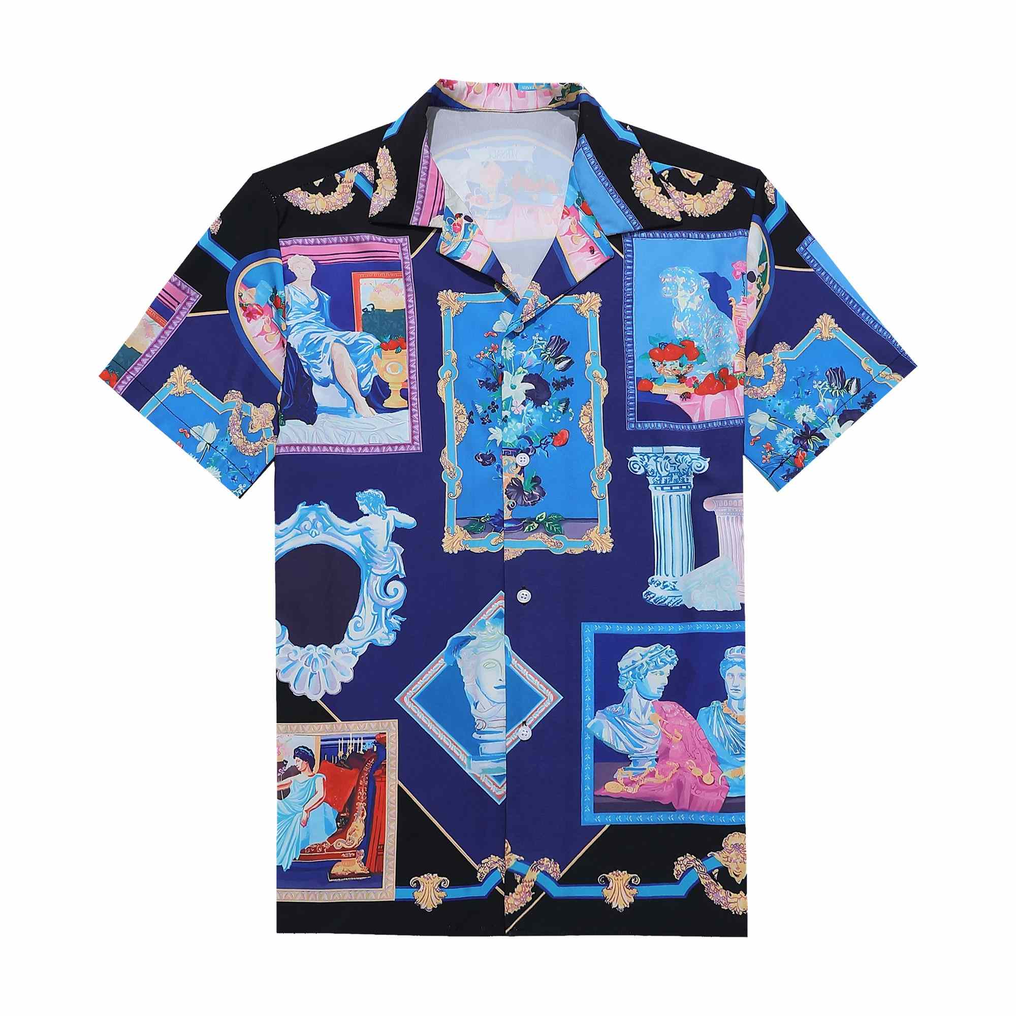 Versace Silk Shirt And Short - FashionPlug