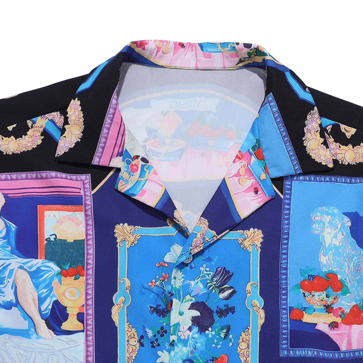 Versace Silk Shirt And Short - FashionPlug
