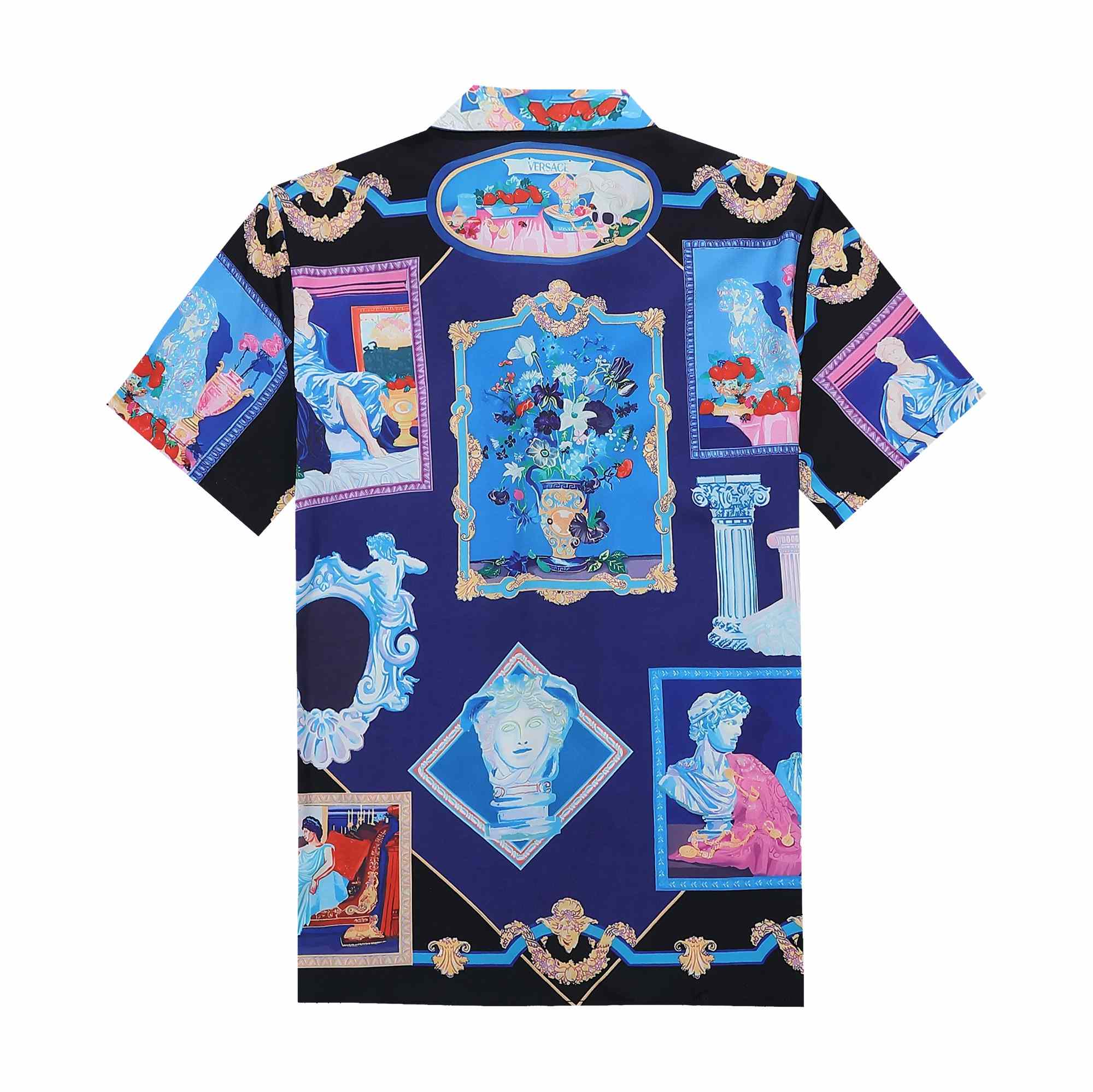Versace Silk Shirt And Short - FashionPlug
