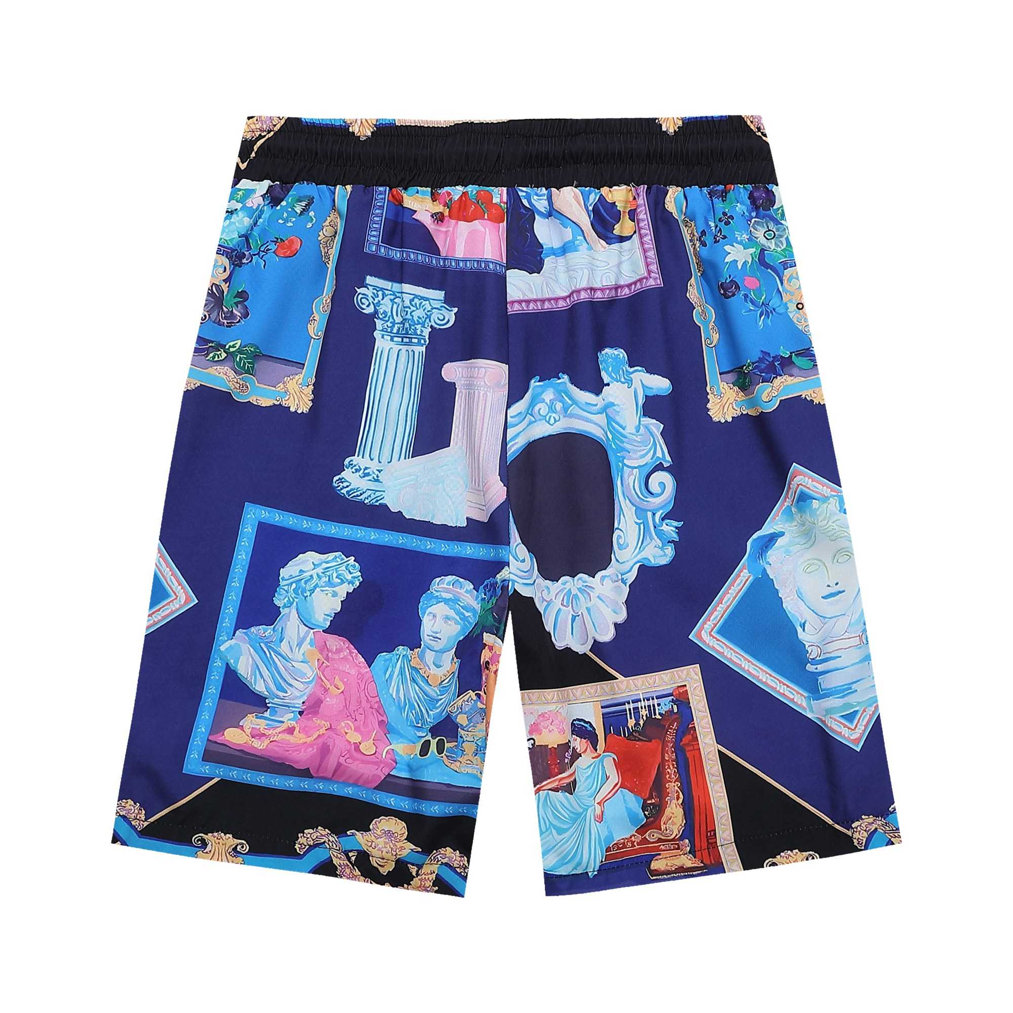 Versace Silk Shirt And Short - FashionPlug