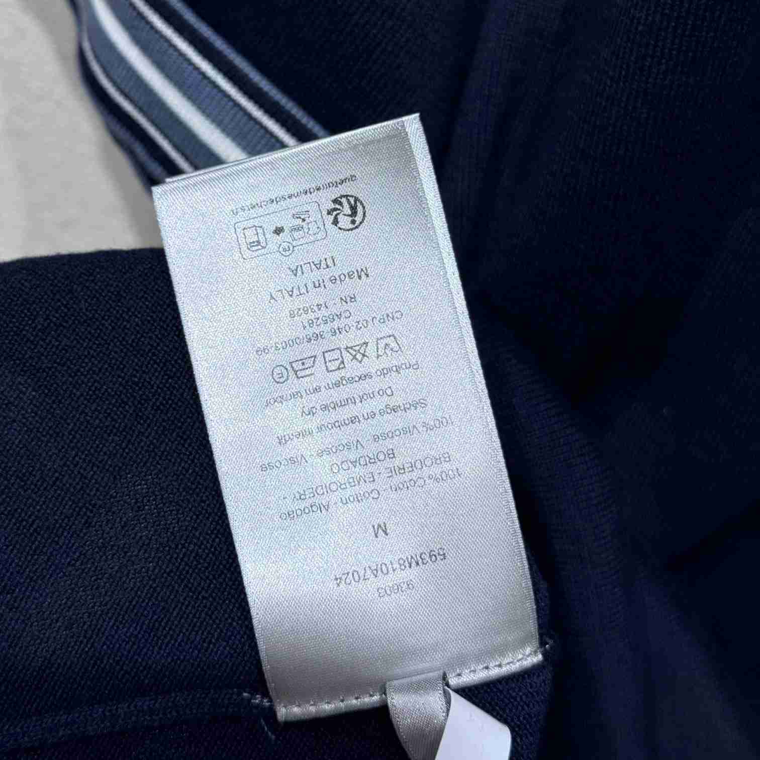 Christian Dior Couture Lily of the Valley Polo Shirt - FashionPlug