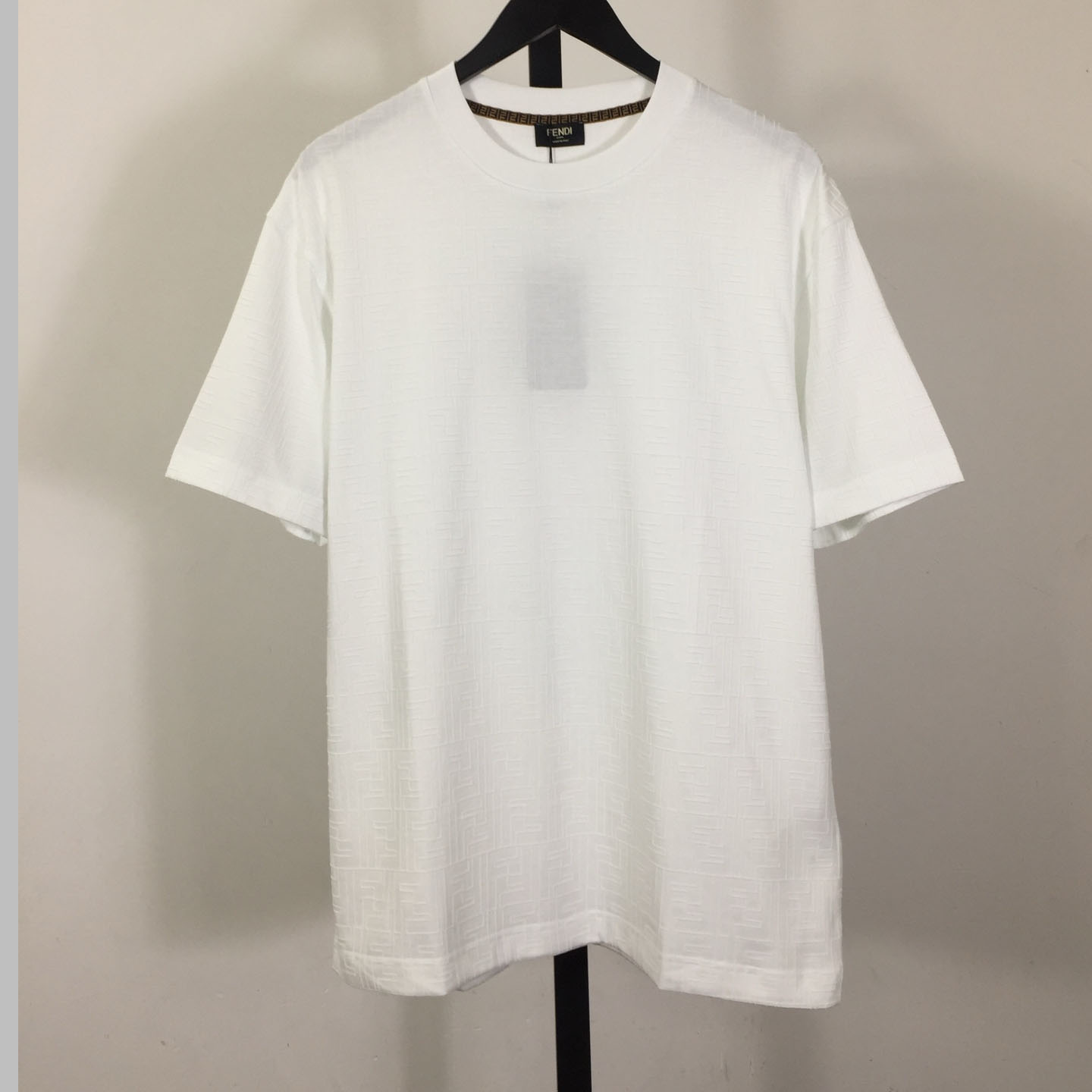 Fendi Cotton Jersey T-shirt  - FashionPlug