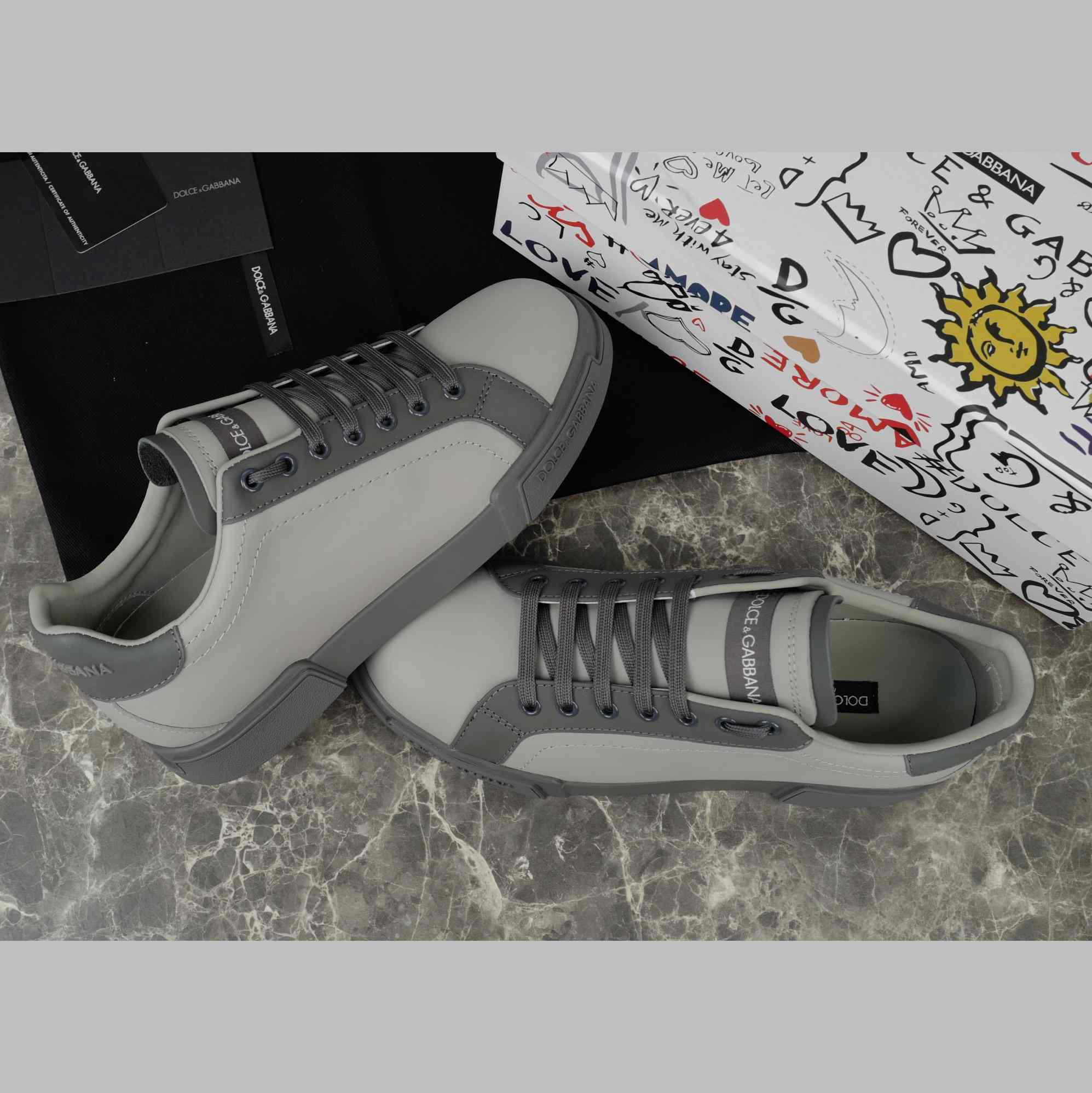 Dolce & Gabbana Portofino Light Sneakers - FashionPlug