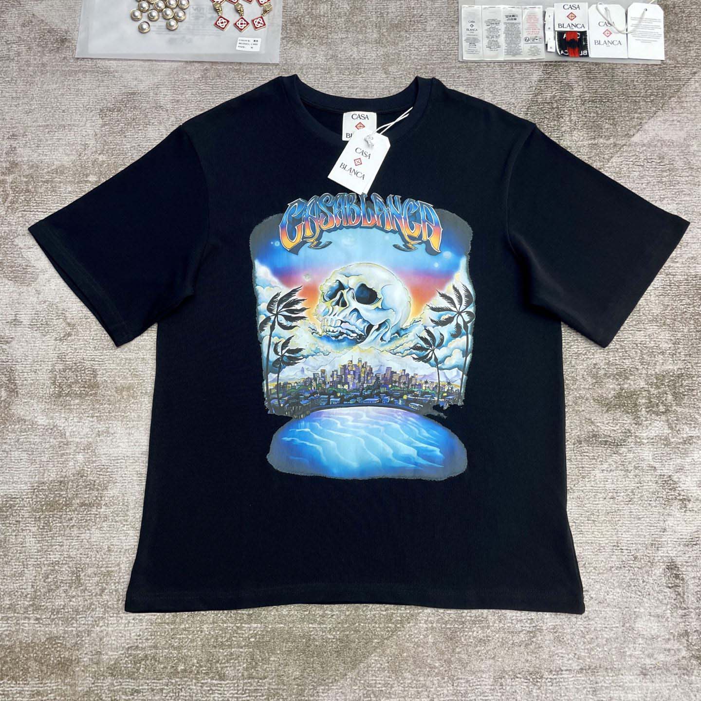 Casablanca La Prémonition T-Shirt   C1018 - FashionPlug