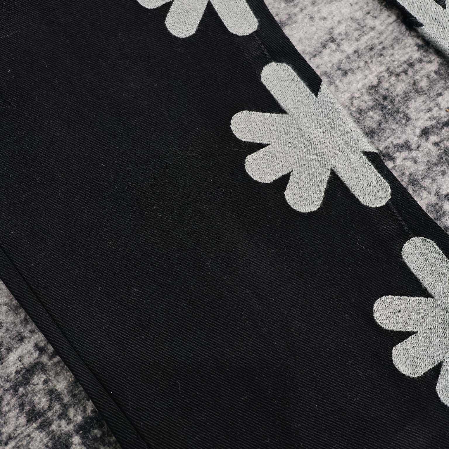 Lost Shadows Grey Waxed Denim   708 - FashionPlug
