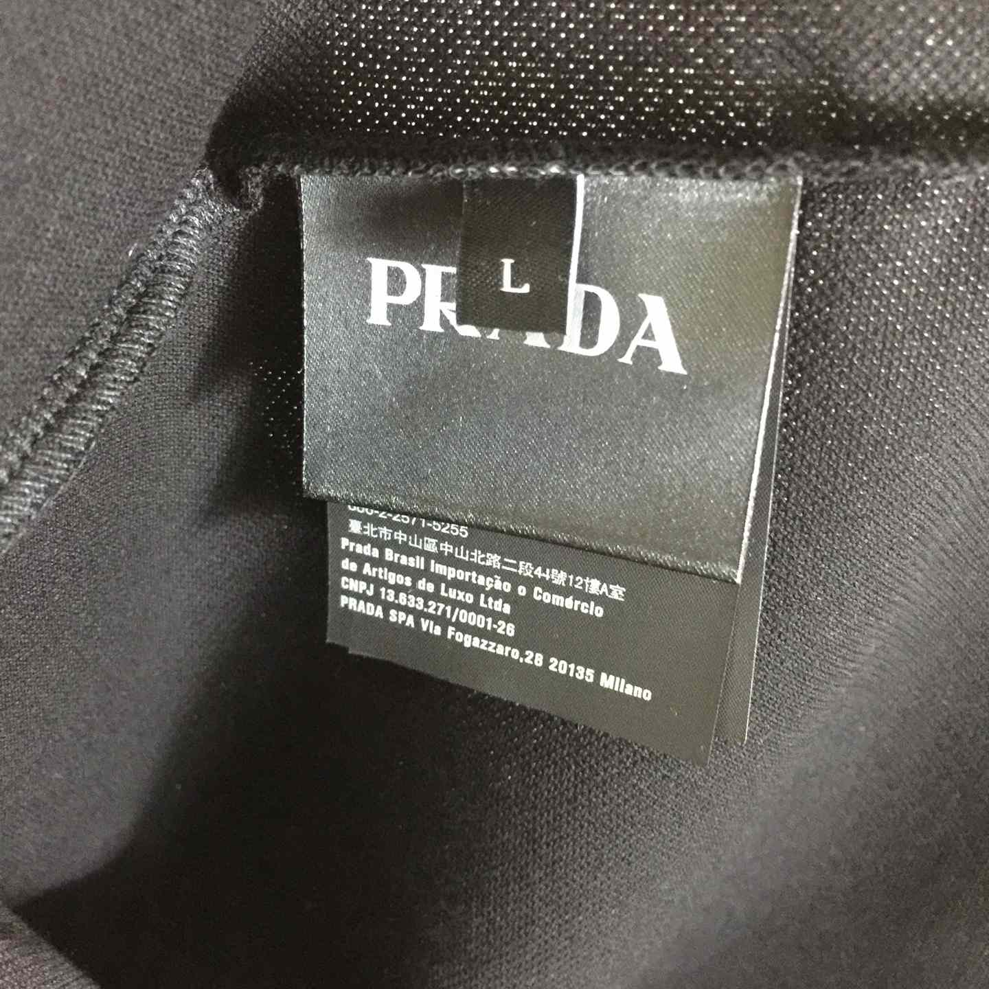 Prada Short-sleeved Piqué Polo Shirt - FashionPlug