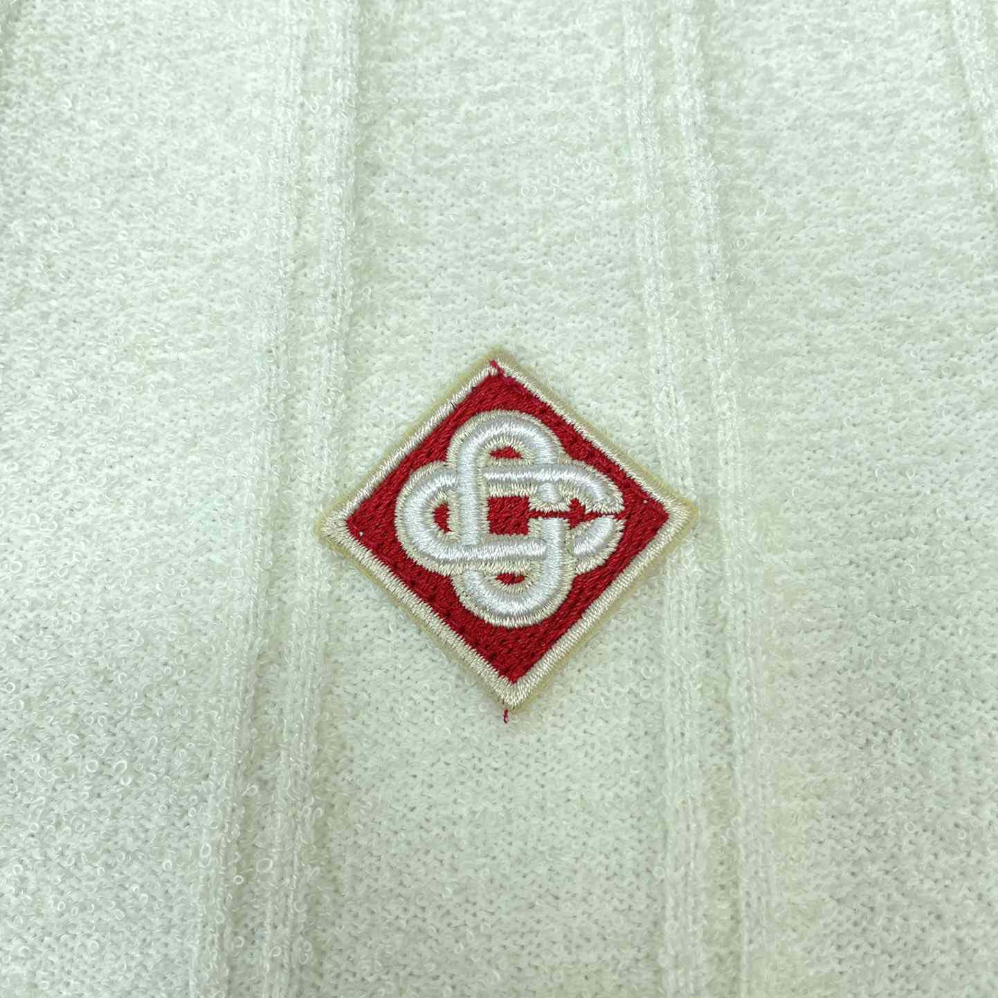 Casablanca Logo Appliqué Boucle Polo Shirt   D0016 - FashionPlug