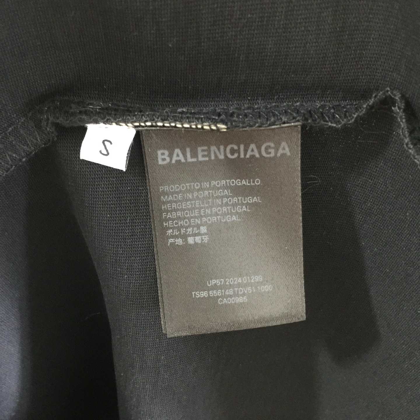 Balenciaga Cotton T-Shirt Medium Fit - FashionPlug
