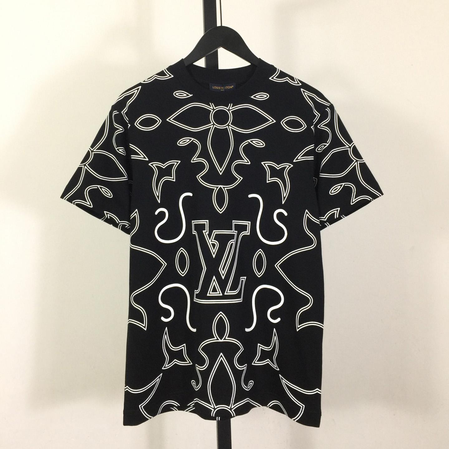 Louis Vuitton Monogram T-Shirt     - FashionPlug