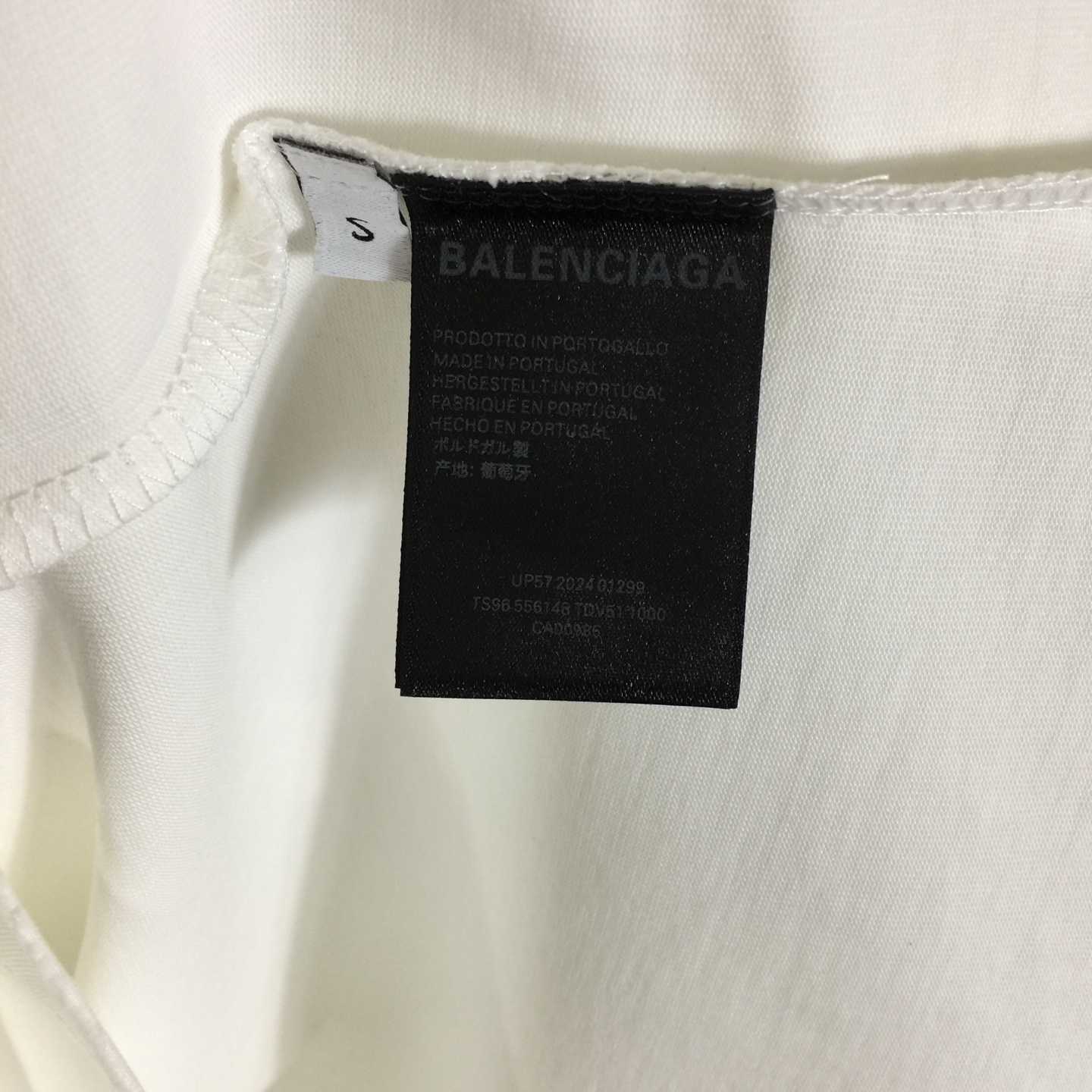 Balenciaga Cotton T-Shirt Medium Fit - FashionPlug