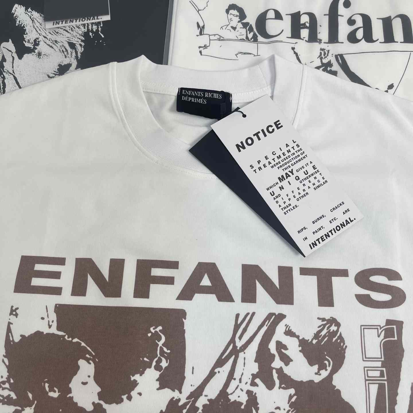 Enfants Riches Déprimés Kids Smoking Logo Tee - FashionPlug
