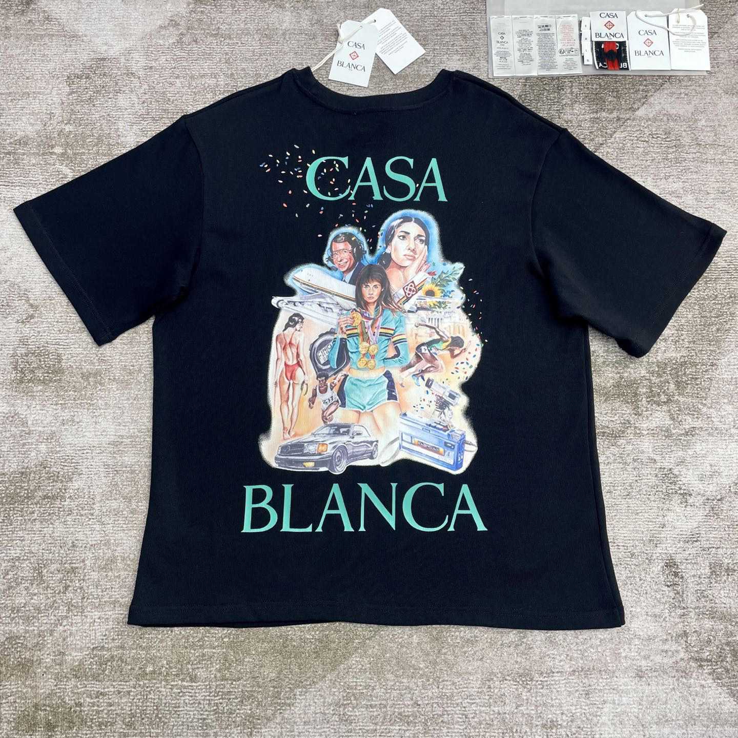 Casablanca Nature's teacher T-shirt    C949 - FashionPlug