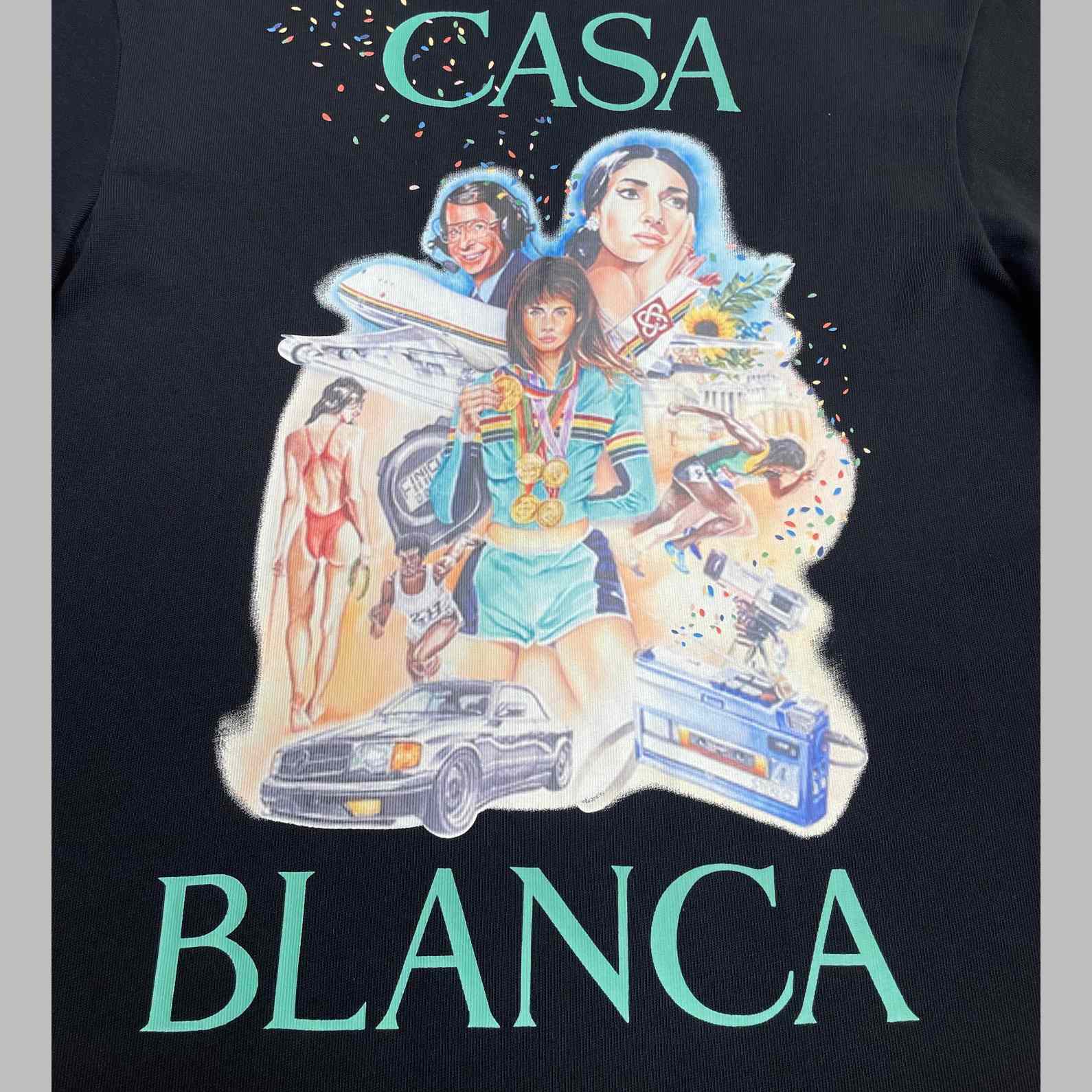 Casablanca Nature's teacher T-shirt    C949 - FashionPlug