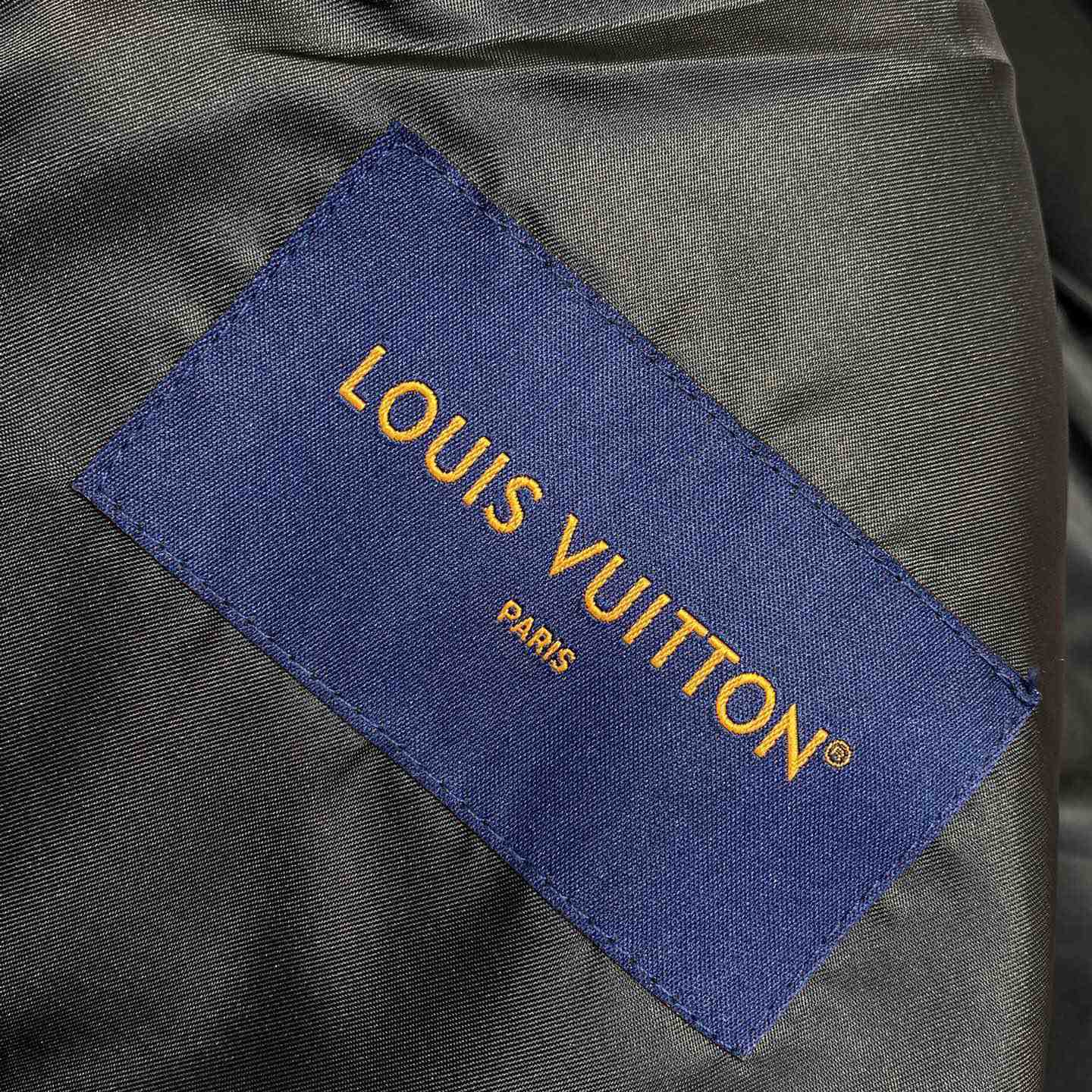 Louis Vuitton Leather Mix Varsity Blouson   1AGTJA - FashionPlug