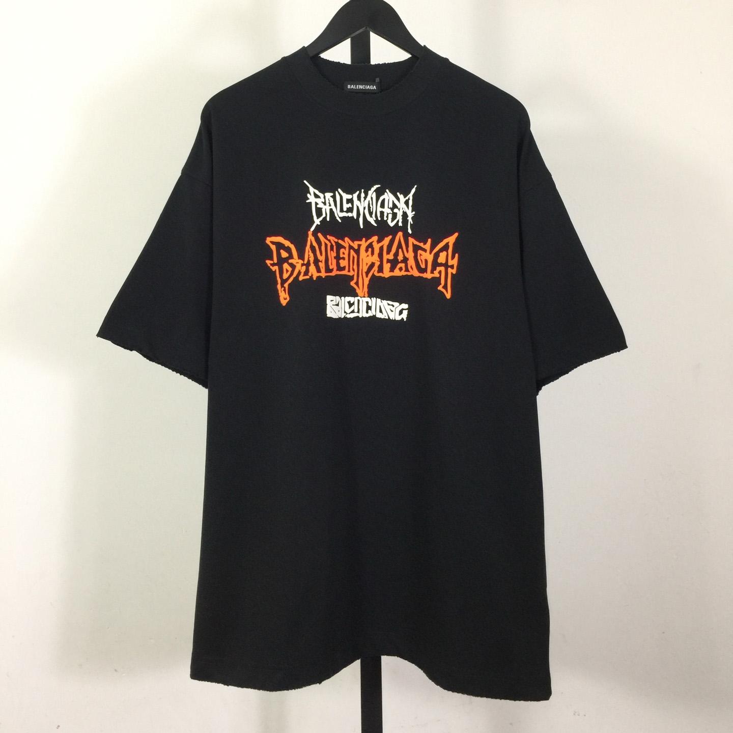 Balenciaga Cotton T-Shirt Medium Fit - FashionPlug