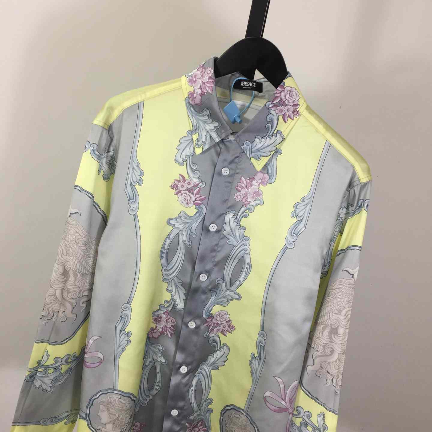 Versace Cameo Silk Shirt - FashionPlug