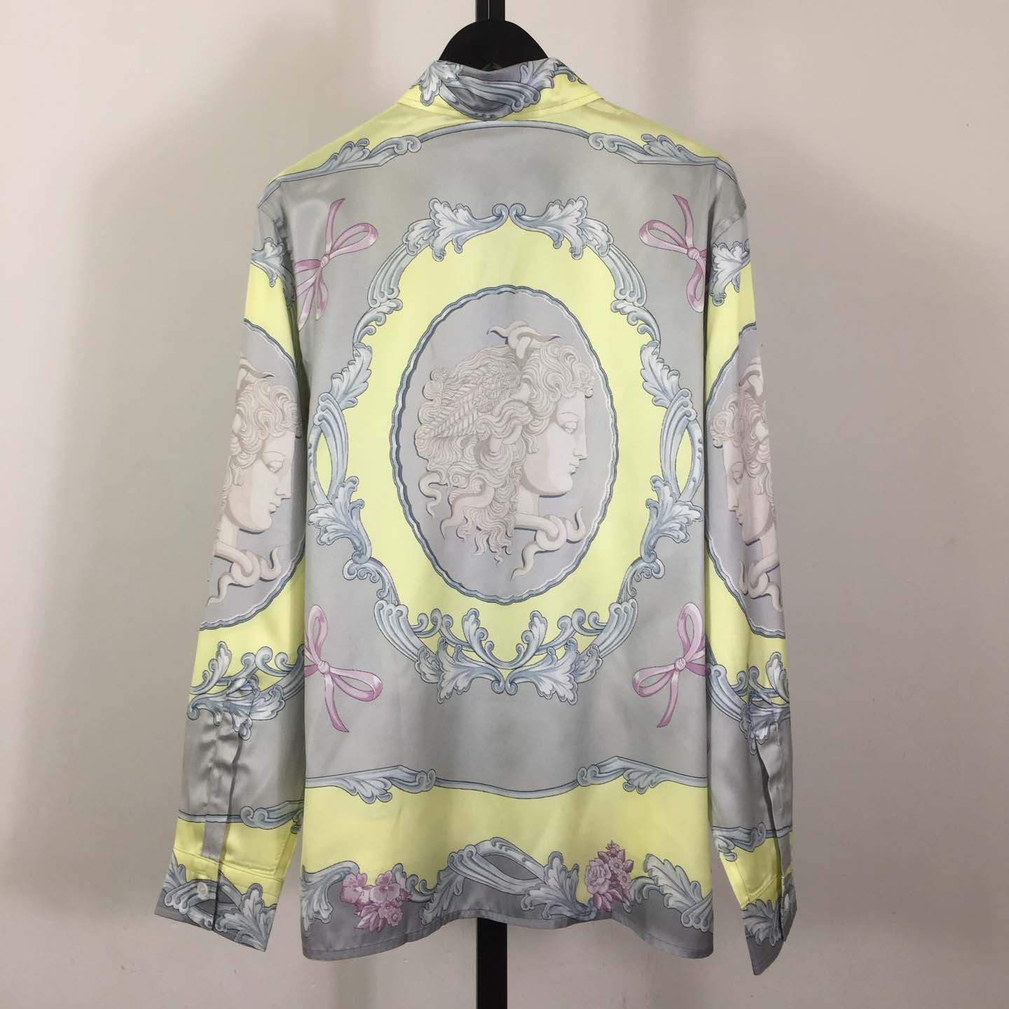 Versace Cameo Silk Shirt - FashionPlug