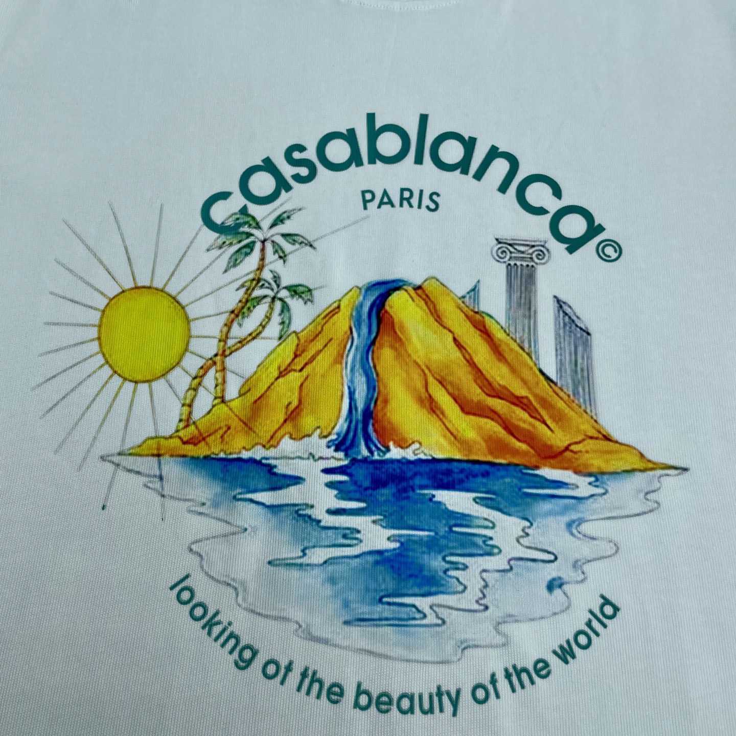 Casablanca Oasis T-shirt    C970 - FashionPlug