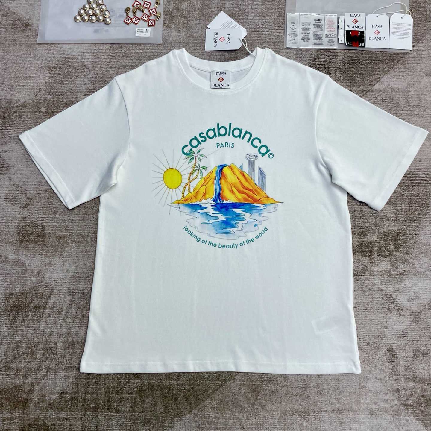 Casablanca Oasis T-shirt    C970 - FashionPlug