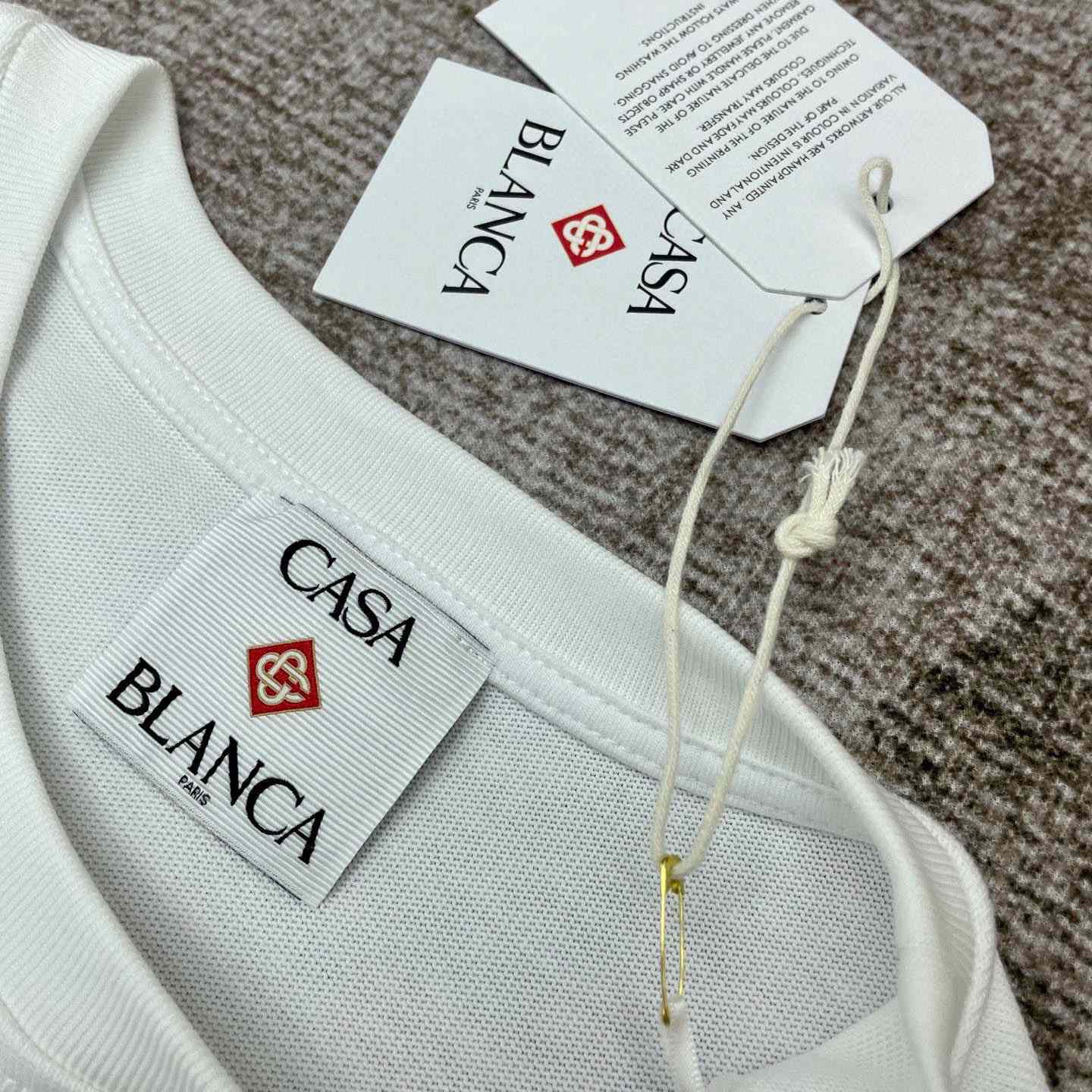 Casablanca Casa Way Skate Printed T-shirt   C983 - FashionPlug
